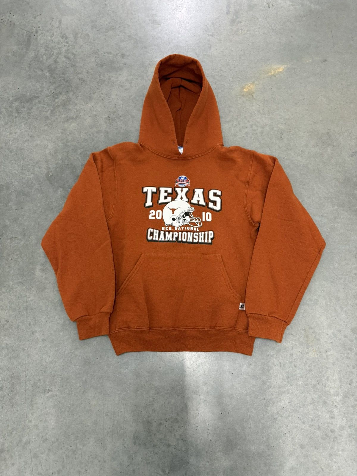 Russell Athletic Texas Longhorns Russell Athletic Hoodie 2000s Burnt Orange S Size US S / EU 44-46 / 1 - 1 Thumbnail