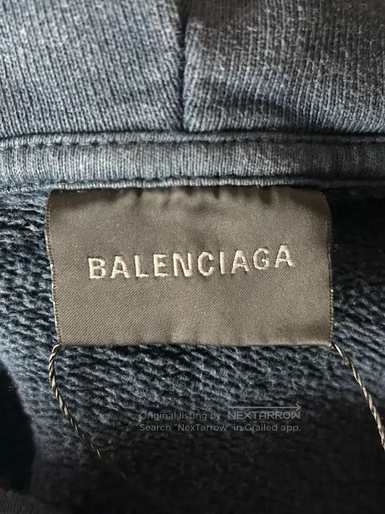Balenciaga Balenciaga Embroidery logo zip-up hoodie Size US XS / EU 42 / 0 - 3 Thumbnail