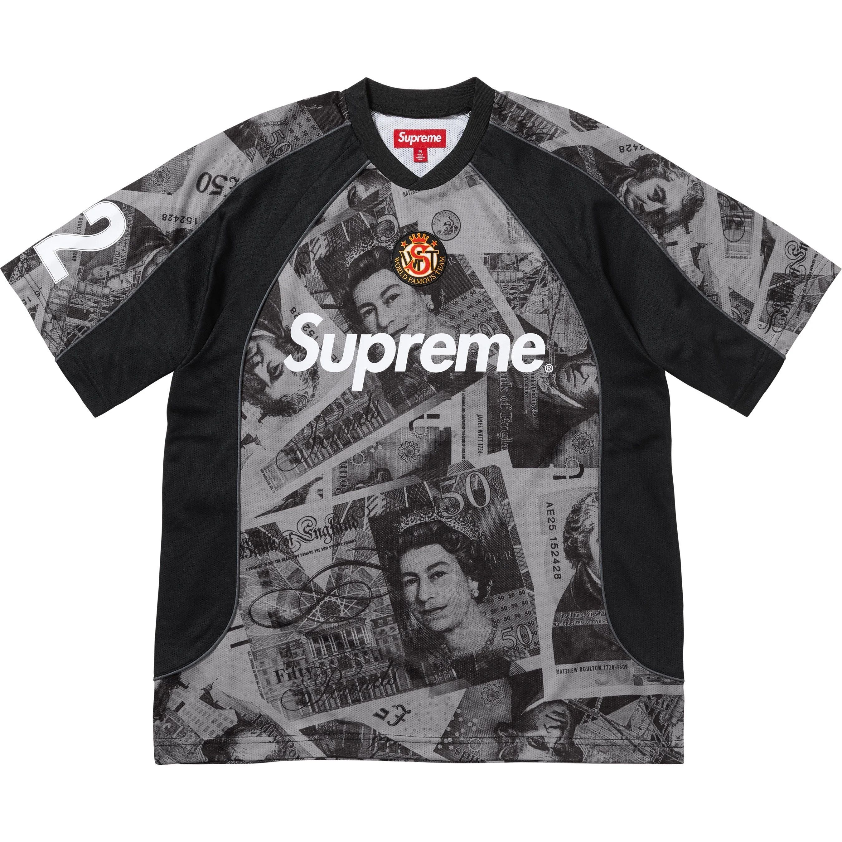 AKIRA / Supreme Soccer Top　ポロシャツ Supreme AKIRA Soccer Top Graphic Print Polo Shirt - Black Polos