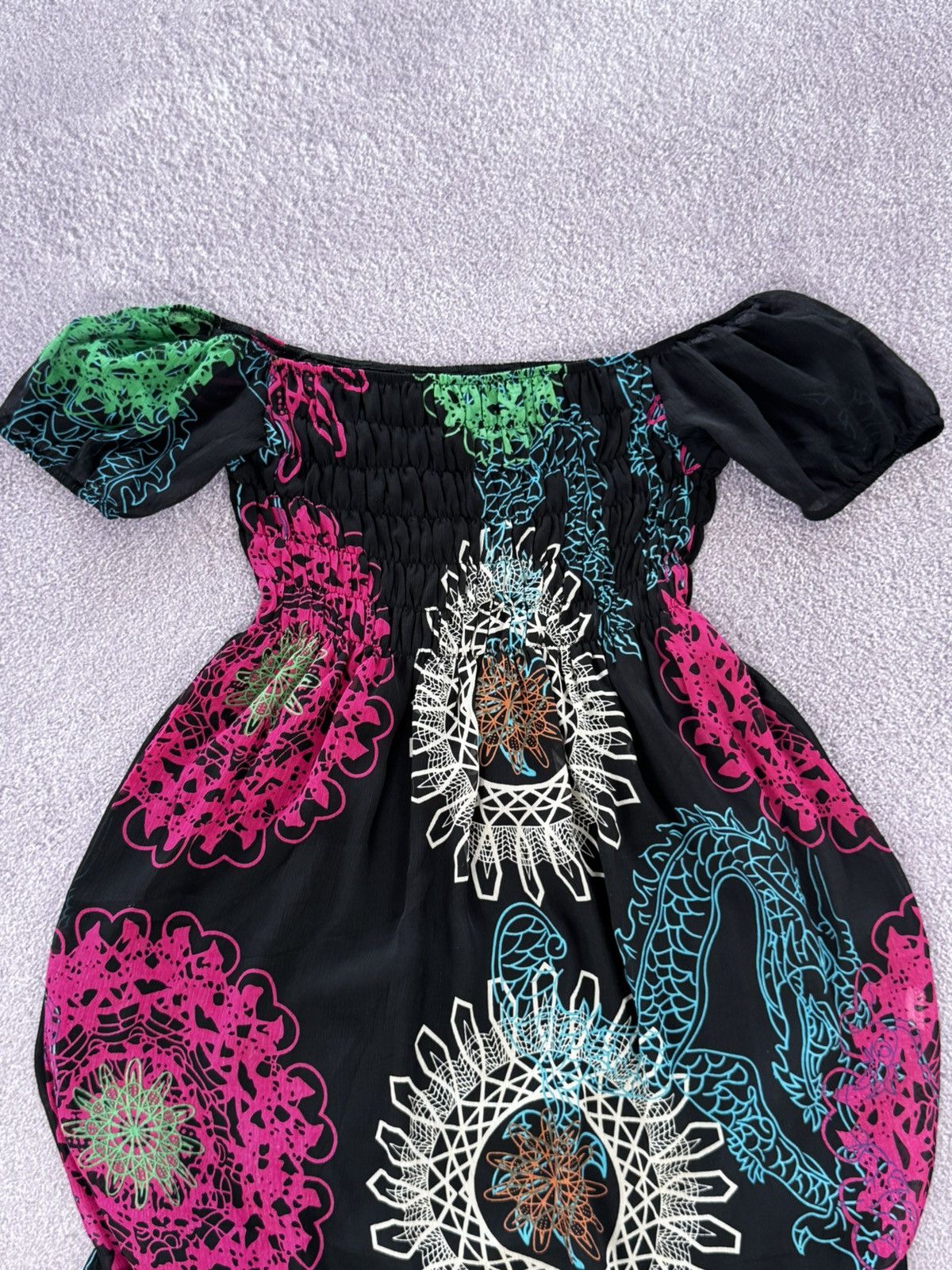 Japanese Brand Japan Aesthetic Glamour Y2K Midi Dress Size M / US 6-8 / IT 42-44 - 3 Thumbnail