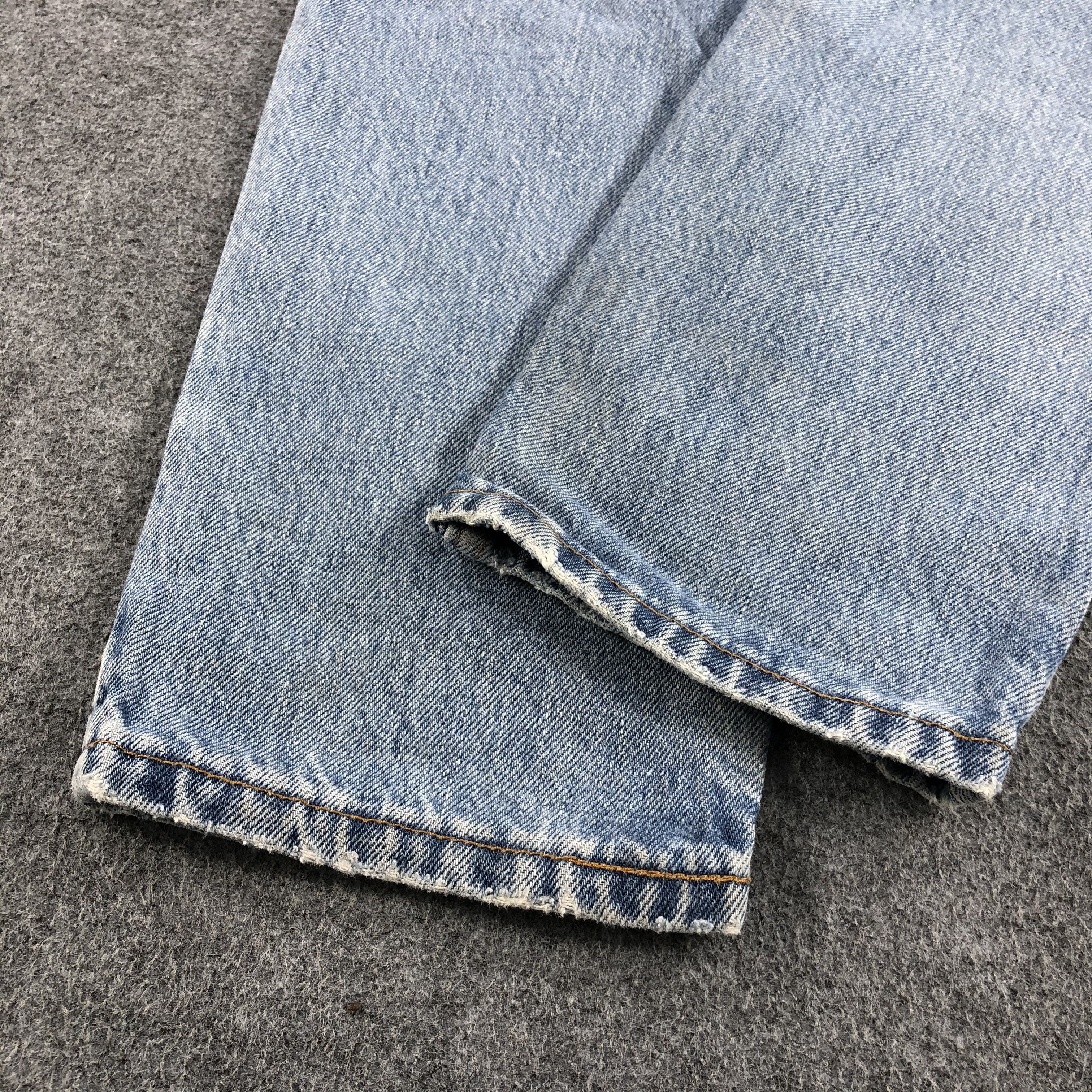 Levi's 90s Vintage Light Wash Levis 512 Jeans-J1665 Size US 34 / EU 50 - 6 Thumbnail