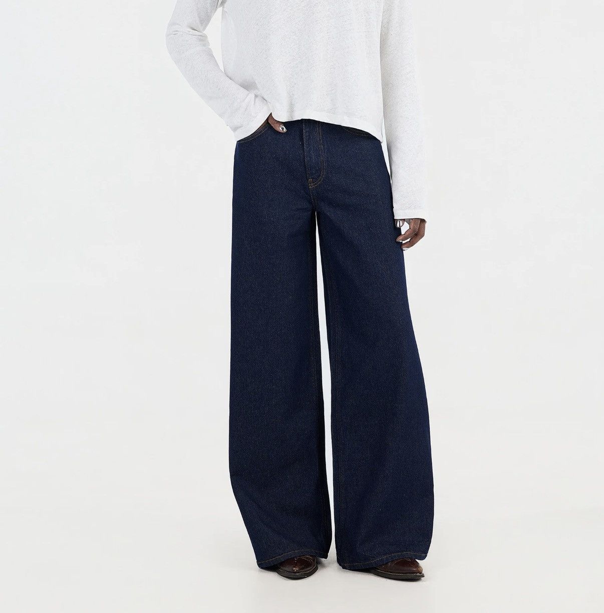 Pearled Ivory Pearled Ivory 1211 ‘Raw Indigo’ Denim Size US 32 / EU 48 - 4 Thumbnail