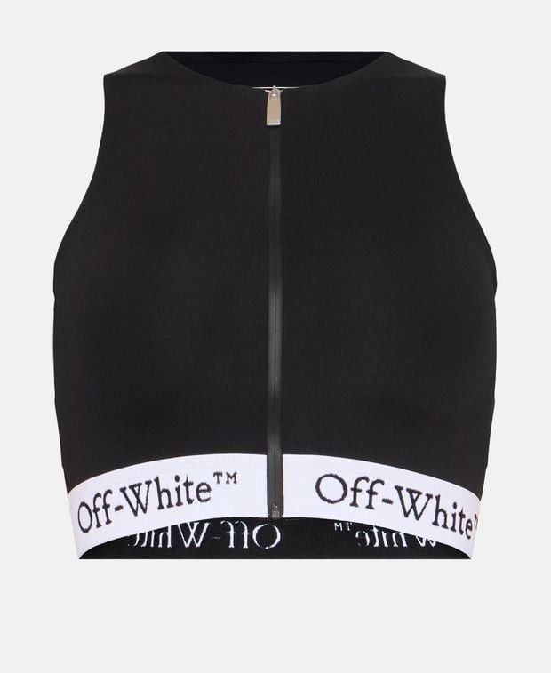 Off-White Crop top Size L / US 10 / IT 46 - 1 Thumbnail