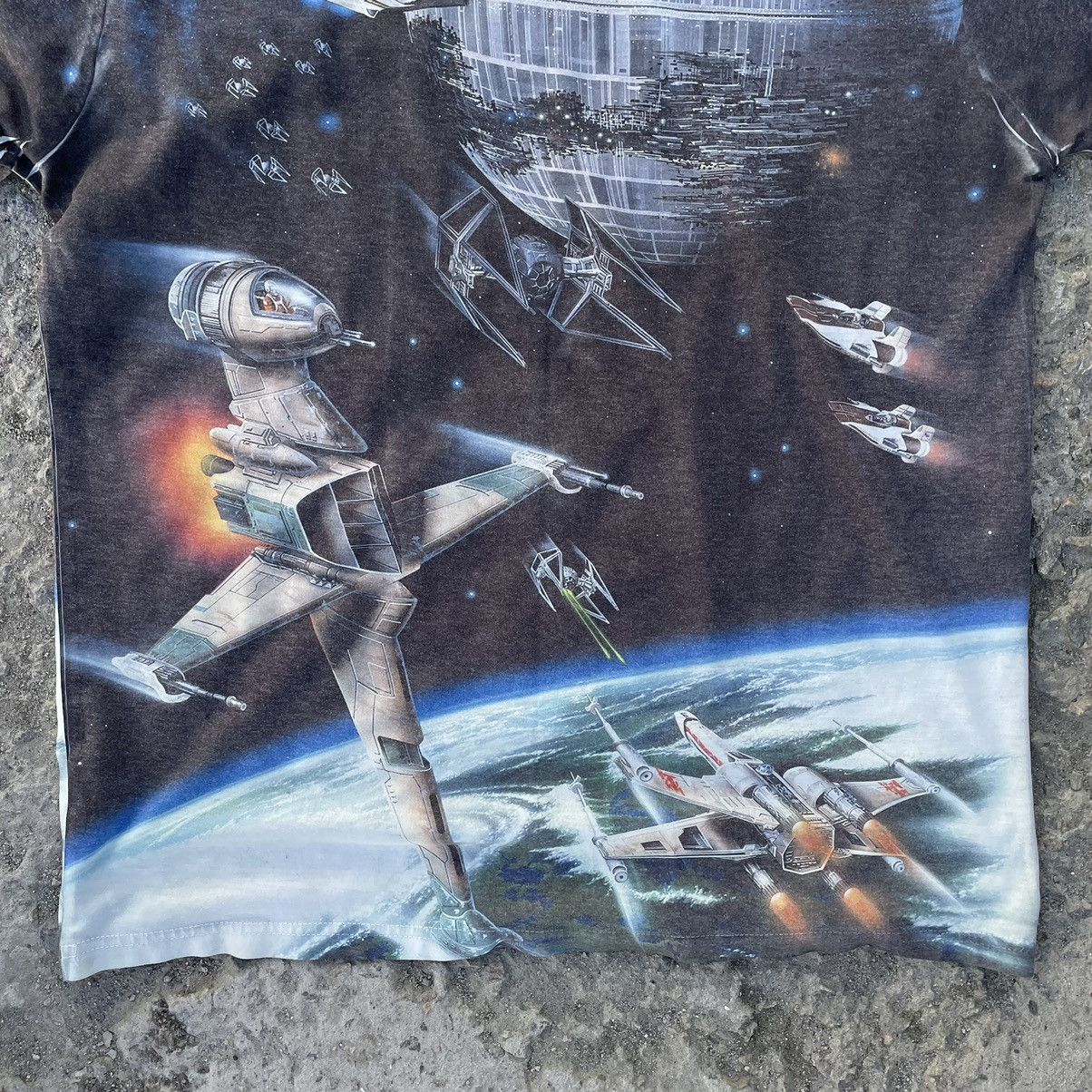 Star Wars × Vintage Vintage T-shirts Star Wars Overprint Style USA 00s Y2K Size US L / EU 52-54 / 3 - 11 Thumbnail