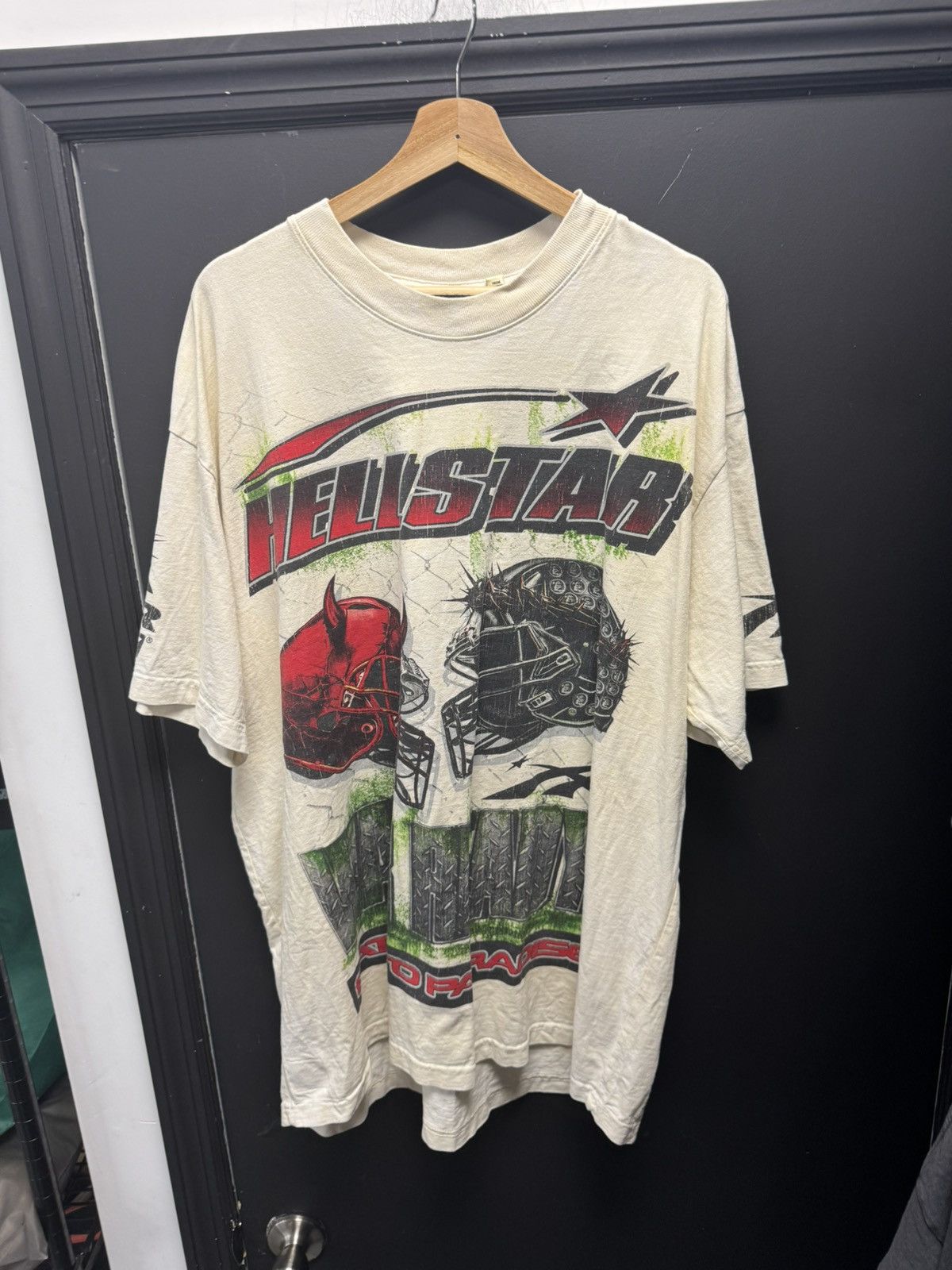 HELLSTAR Hellstar War Ready! T-shirt White Size US XL / EU 56 / 4 - 1 Thumbnail