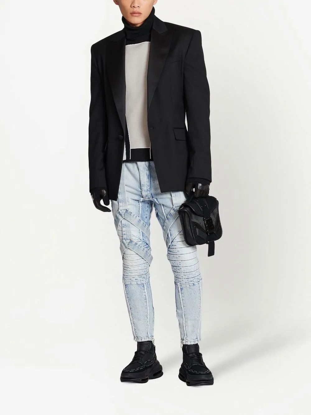 Balmain o1y0426 Denim Pant in Blue Size US 32 / EU 48 - 5 Thumbnail