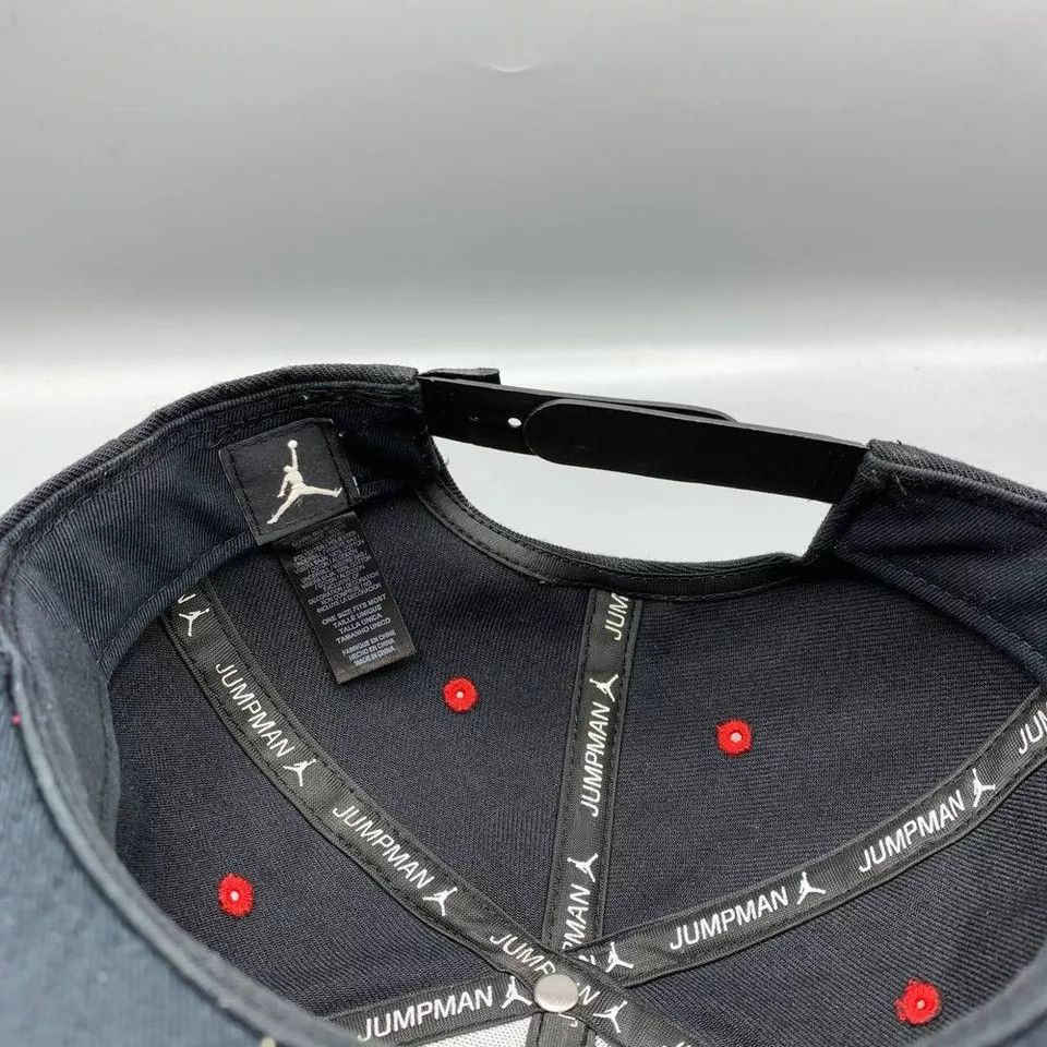 Jordan Brand AAir Jordan 13 XIII Bred Hat Men Embroidered Logo Snap Back Size ONE SIZE - 7 Thumbnail