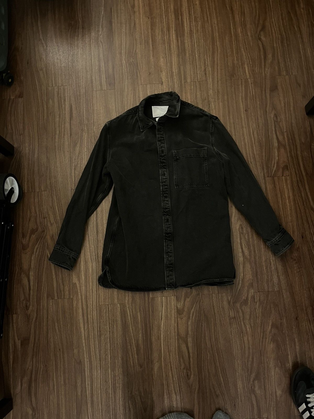Cos COS Black Denim Jacket - Size Small #denim Size US S / EU 44-46 / 1 - 1 Thumbnail