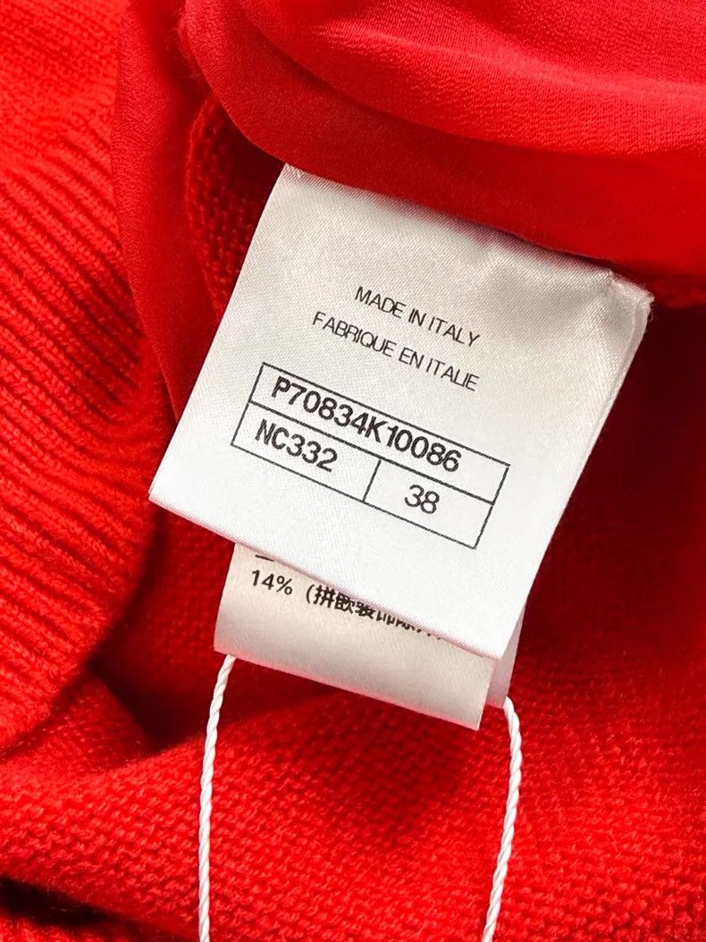 Chanel Chanel Heavy industry pearl letter embroidery logo long-sl Size XS / US 0-2 / IT 36-38 - 6 Thumbnail
