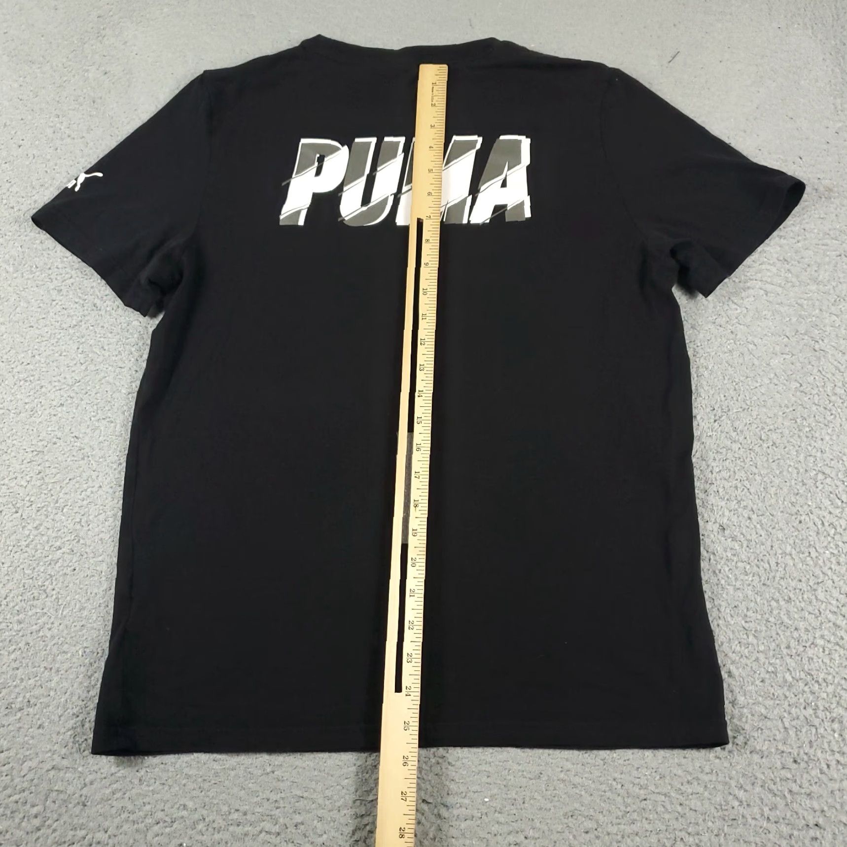 Puma PUMA T Shirt Mens Size Small Black Logo Short Sleeve Crew Neck Adult S Black Logo Vintage: No (note: avoid extra punctuation) Size US S / EU 44-46 / 1 - 4 Thumbnail