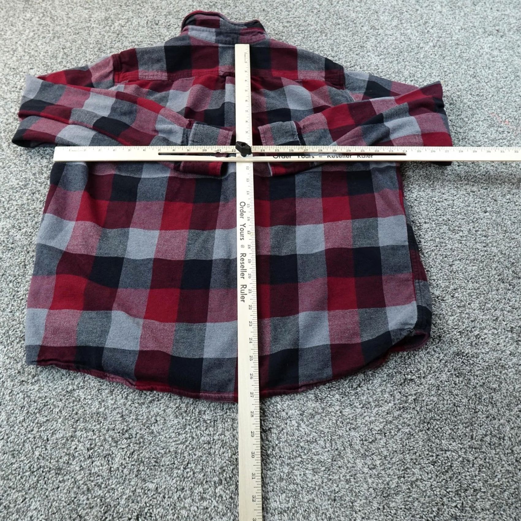 Eddie Bauer Eddie Bauer Shirt Mens 2XL Red Plaid Flannel Button-Up Long Sleeve Casual Outdoor Size US XXL / EU 58 / 5 - 5 Thumbnail