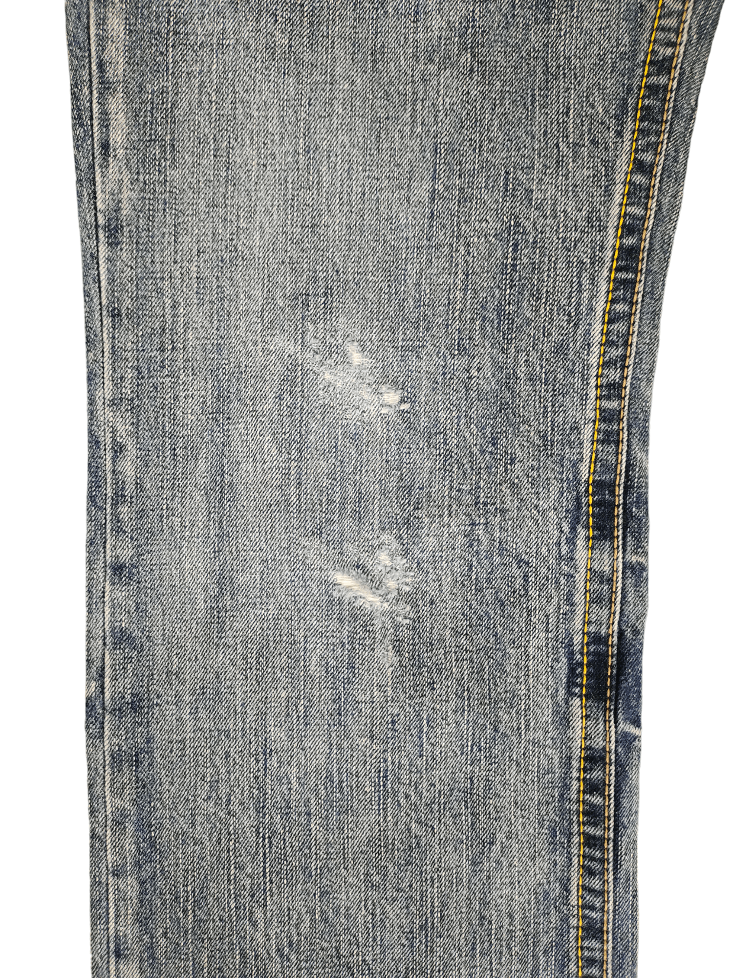 Ermenegildo Zegna EZ By Zegna Distressed Denim Jeans Ermenegildo Zegna Size US 31 - 9 Thumbnail