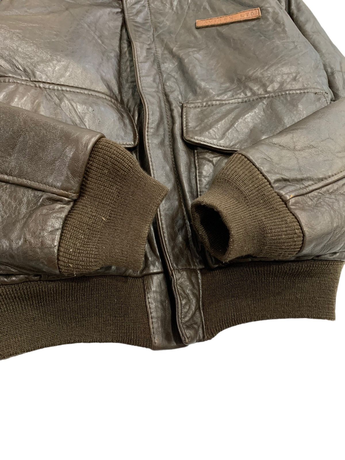 Avirex 🔥AVIREX A-2 FLYERS LEATHER JACKETS Size US XS / EU 42 / 0 - 5 Thumbnail