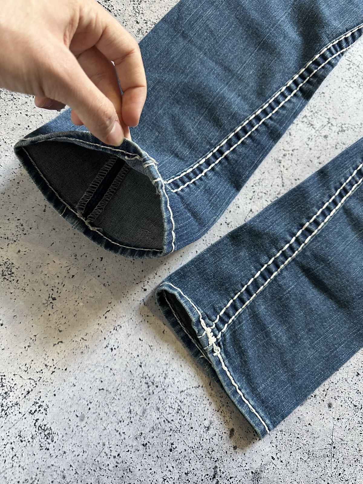 True Religion Vintage True Religion Denim Jeans Flared Chief Keef Y2K USA Size US 27 - 4 Thumbnail
