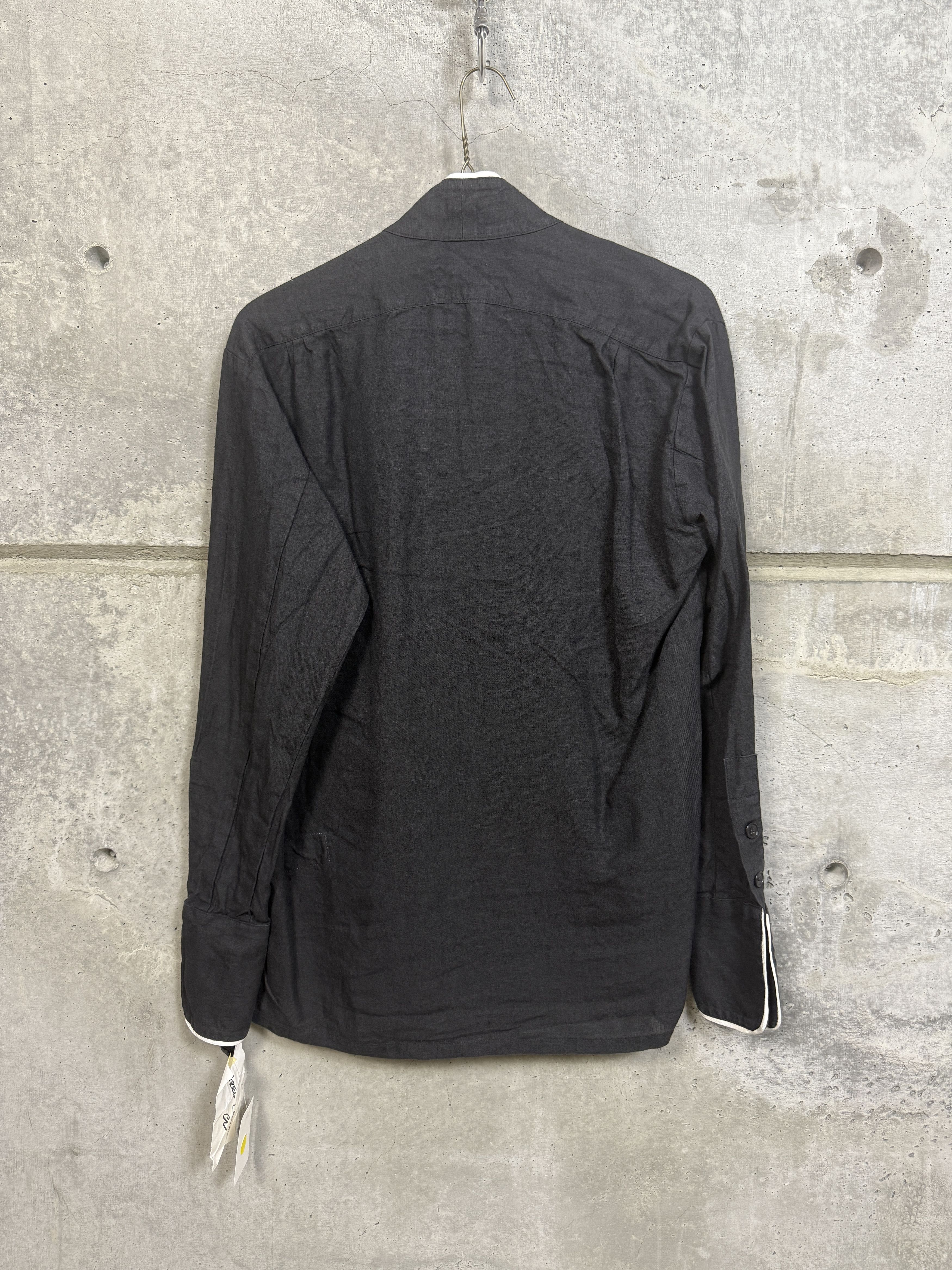 Greg Lauren $800 Greg Lauren Black Winged GL1 kimono top shirt Size US M / EU 48-50 / 2 - 5 Thumbnail
