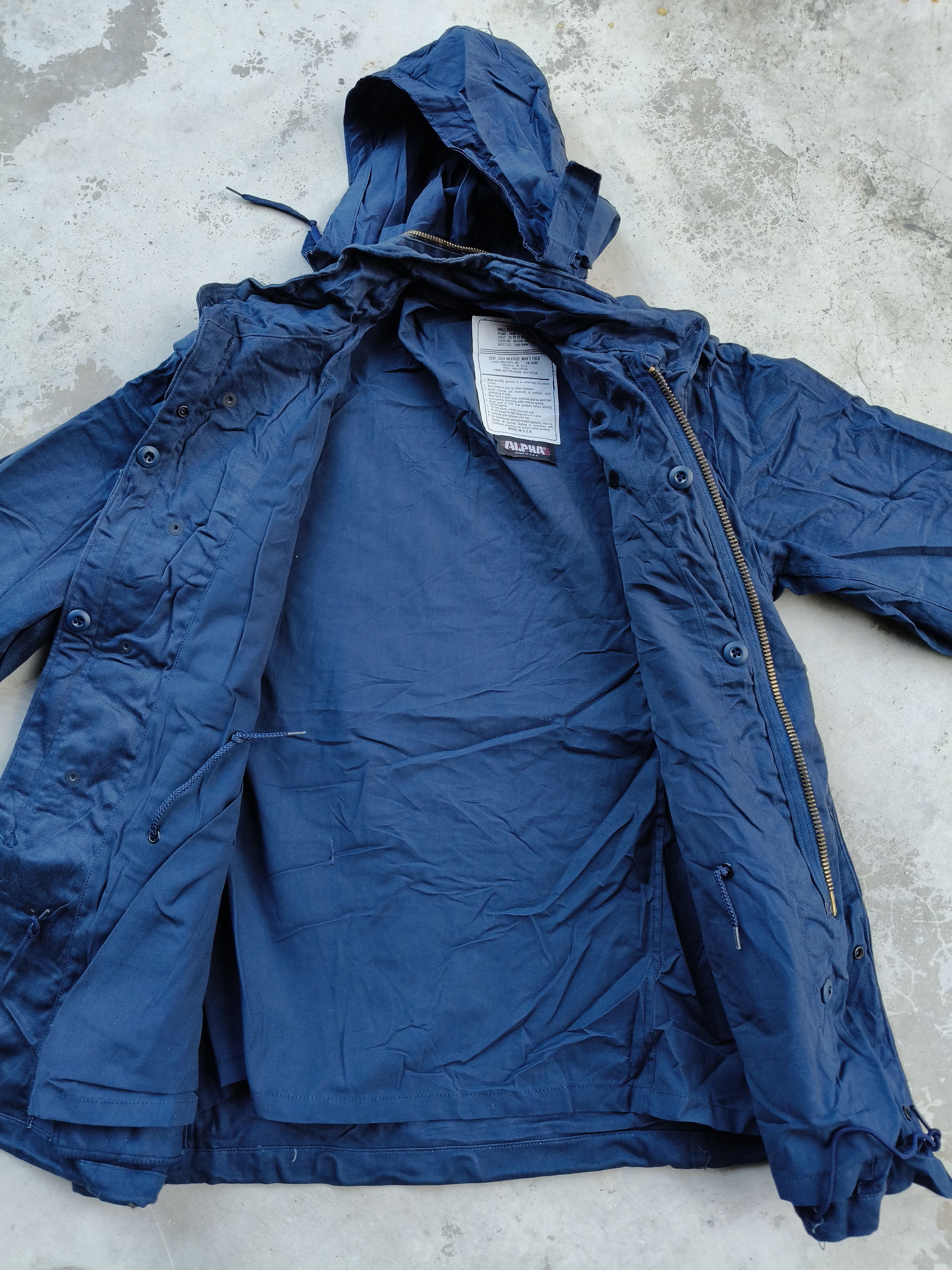 Alpha Industries Vintage Alpha Jacket Military Size US S / EU 44-46 / 1 - 8 Thumbnail