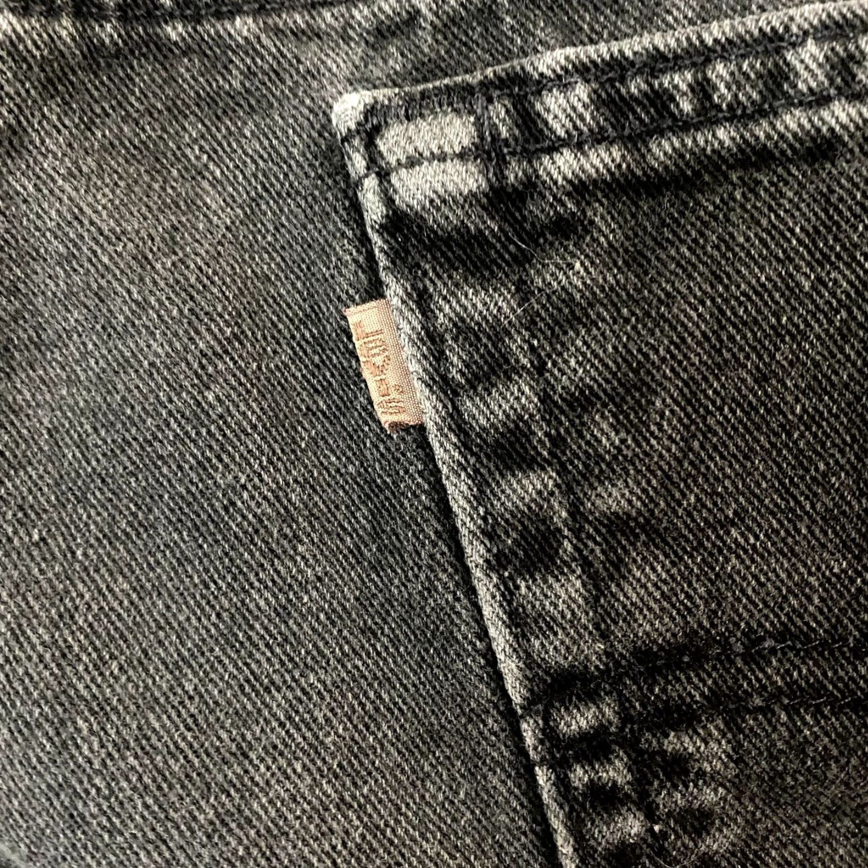 Levi's VINTAGE Levi's 545 Denim Jeans Loose Fit Black Mens 44 X 30 USA Jeans Mens Black Levi's 545 90s 2000s Tapered 5-Pocket Design Size US 44 / EU 60 - 7 Thumbnail