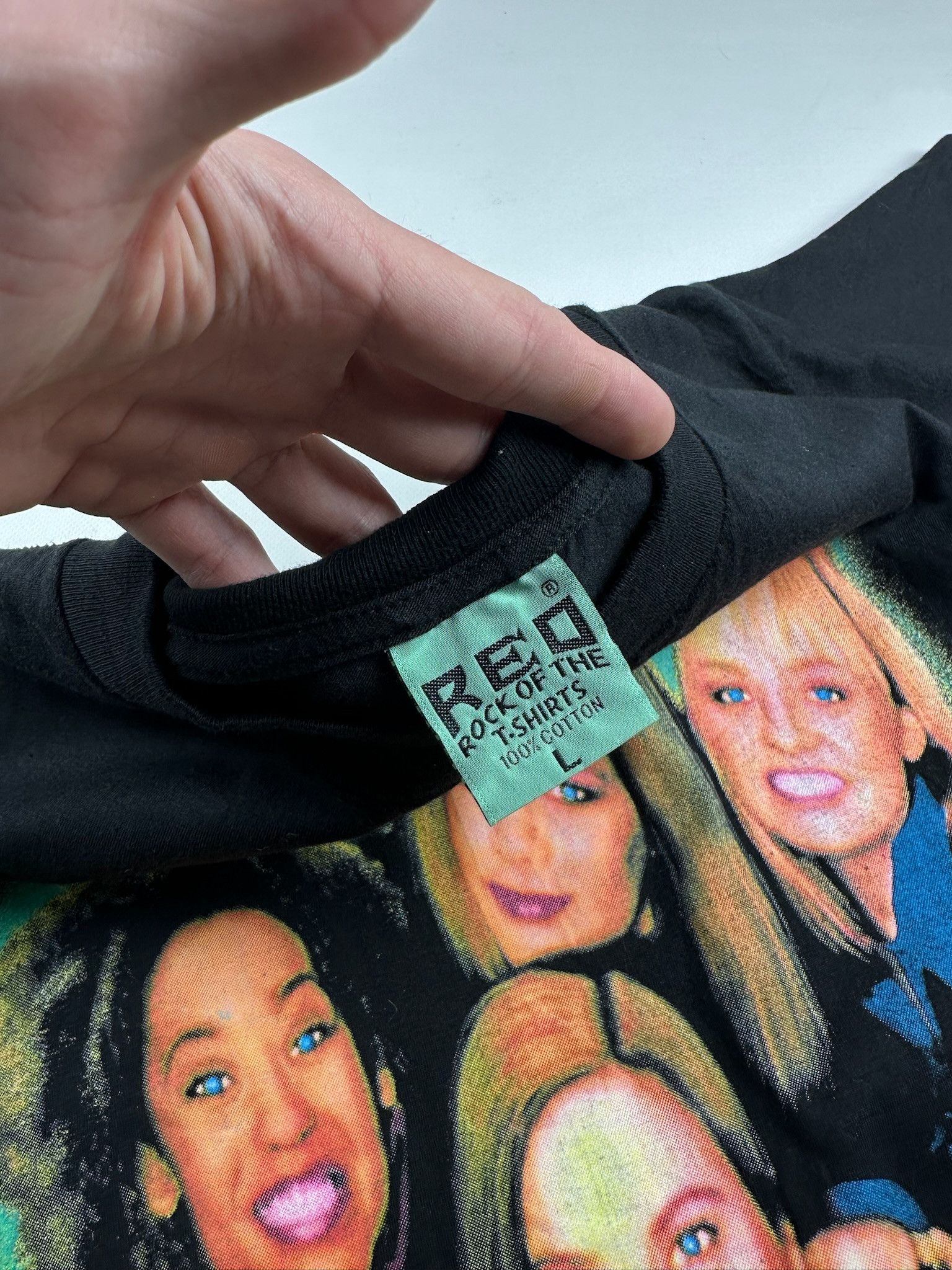 Band Tees Vintage Y2K Spice Girls Big Logo Pop Band T-Shirt Size US L / EU 52-54 / 3 - 6 Thumbnail