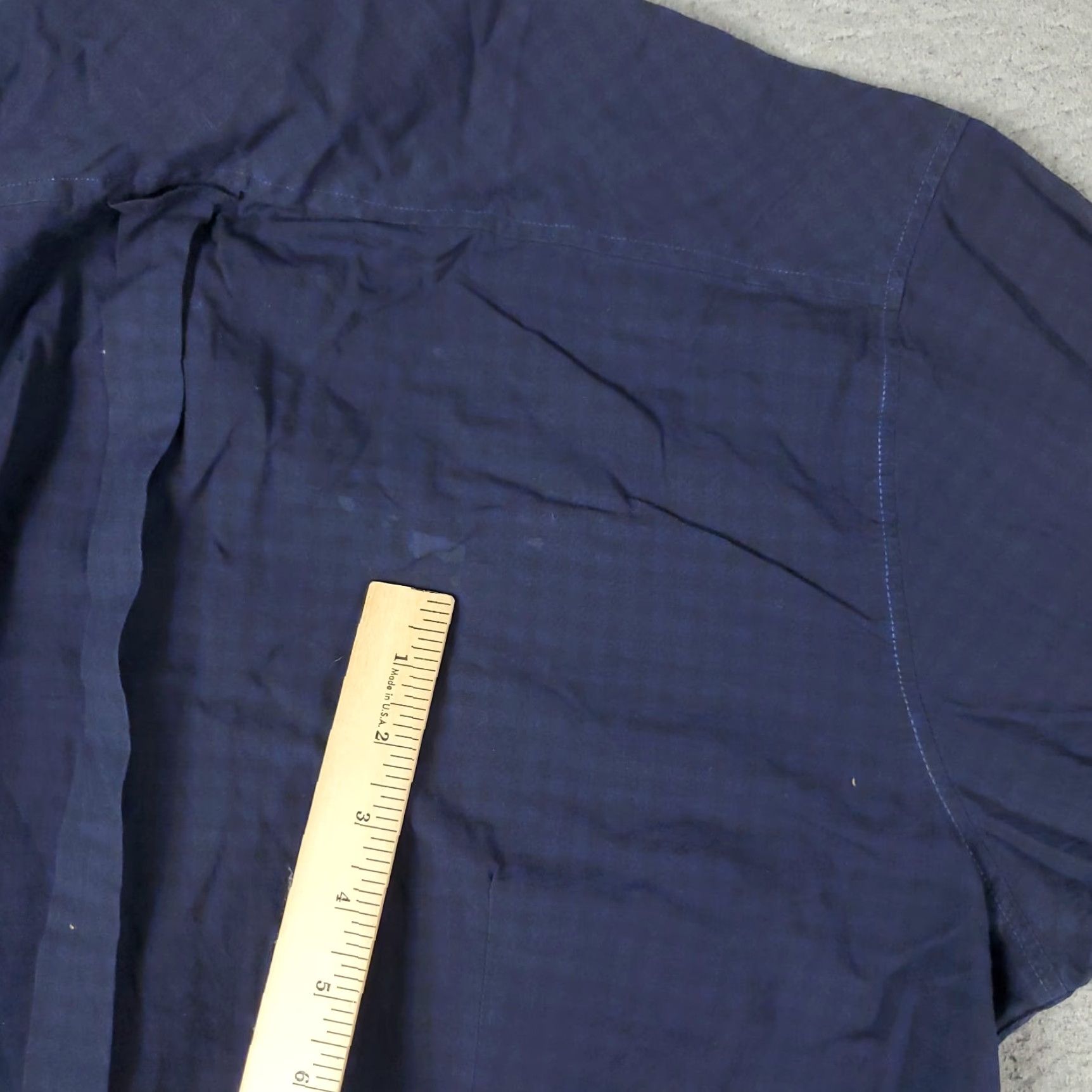BUGATCHI VINTAGE Bugatchi Uomo Shirt Mens XL Blue Check Button-Up Long Sleeve — Regular Fit, Collared, Cotton, Business Casual Formal, Men’s Shirt Size US XL / EU 56 / 4 - 7 Thumbnail