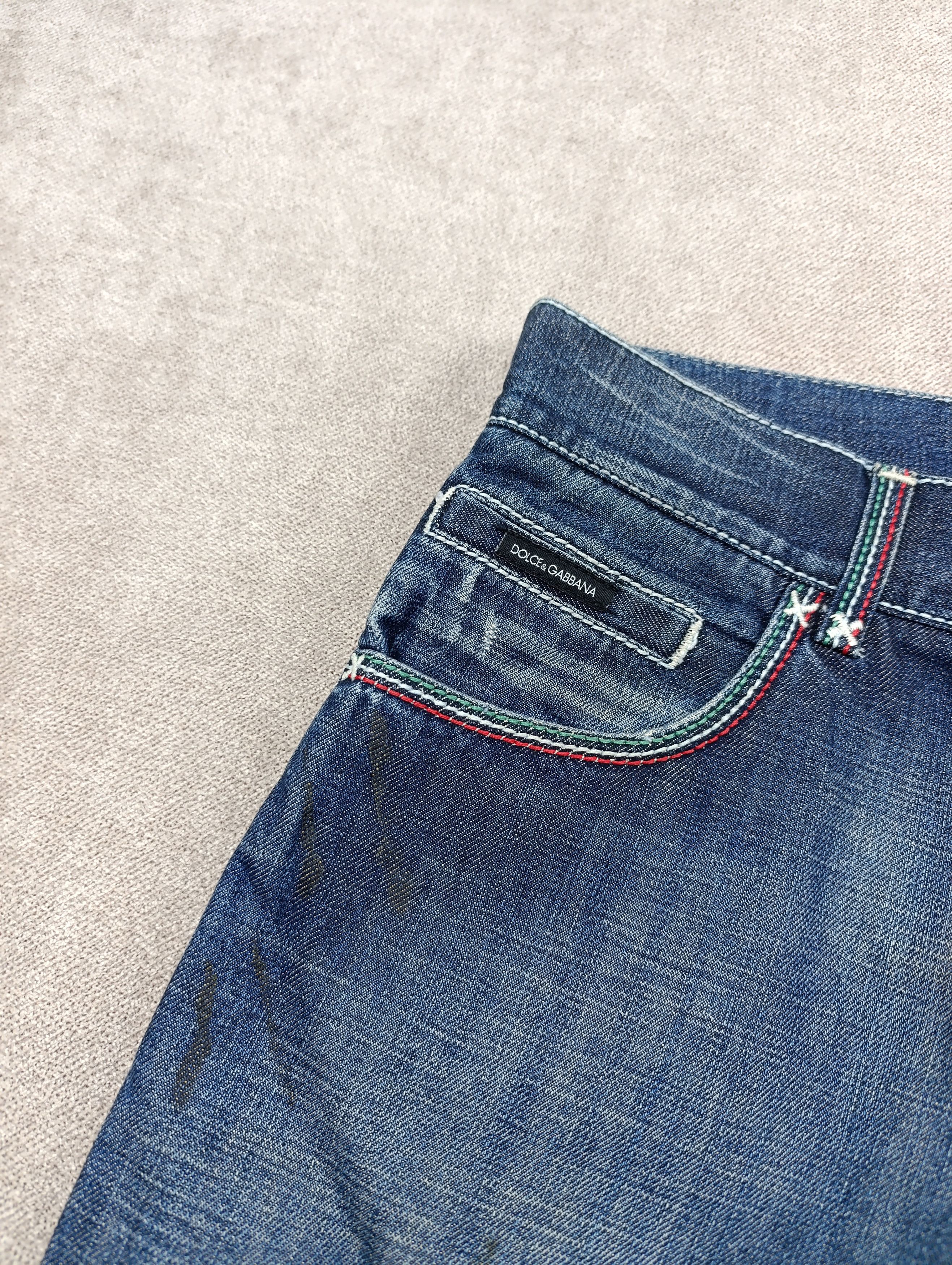 Dolce & Gabbana DOLCE GABBANA MENS DENIM SHORTS Size US 32 / EU 48 - 16 Thumbnail