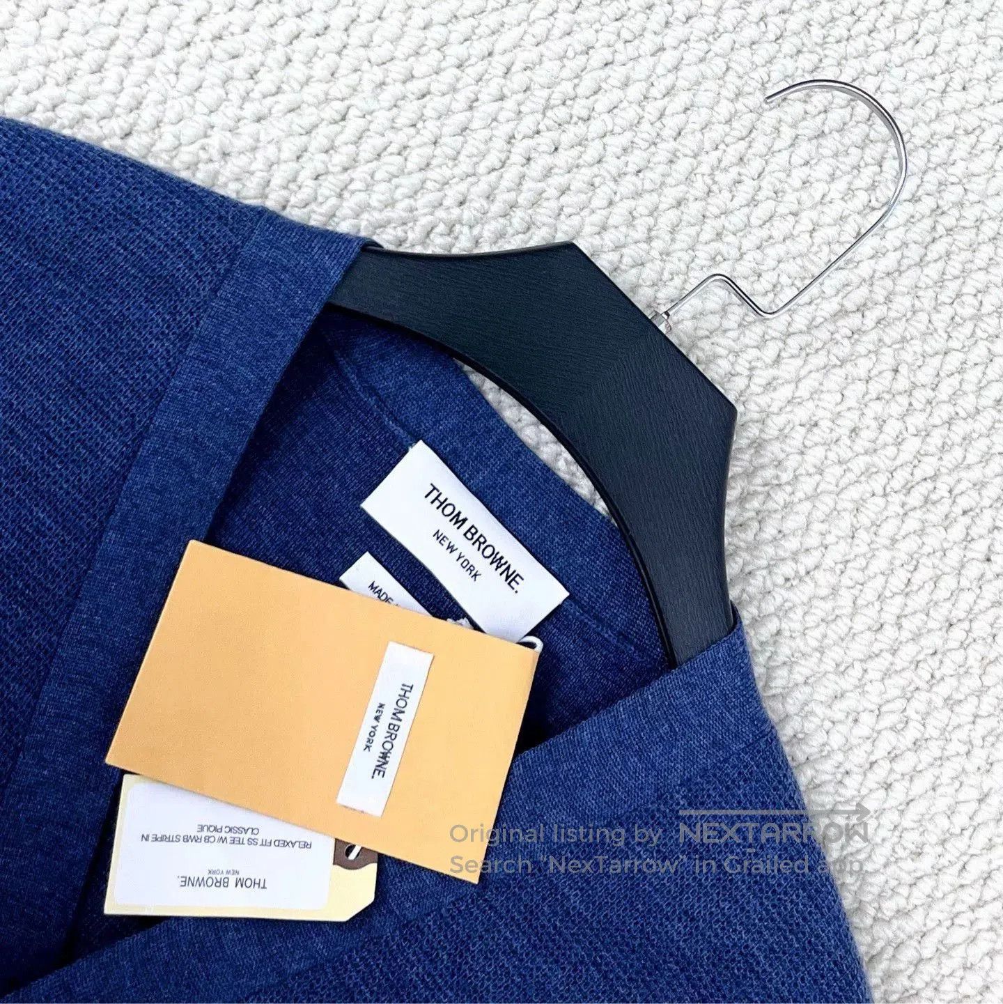 Thom Browne thom browne blue black striped cardigan. Size US S / EU 44-46 / 1 - 3 Thumbnail