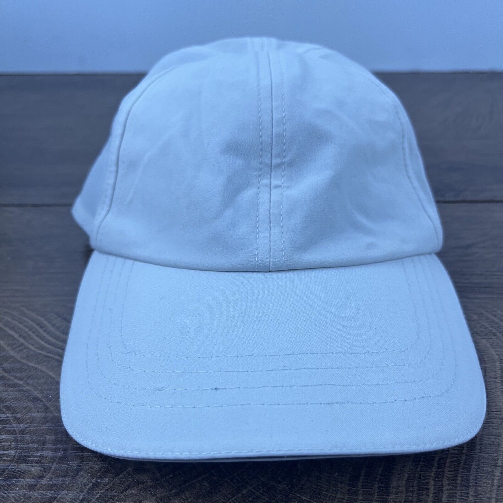 Other Adult Running Hat White Athletic Hat White Cap Hat Adjustabl Size ONE SIZE - 1 Thumbnail