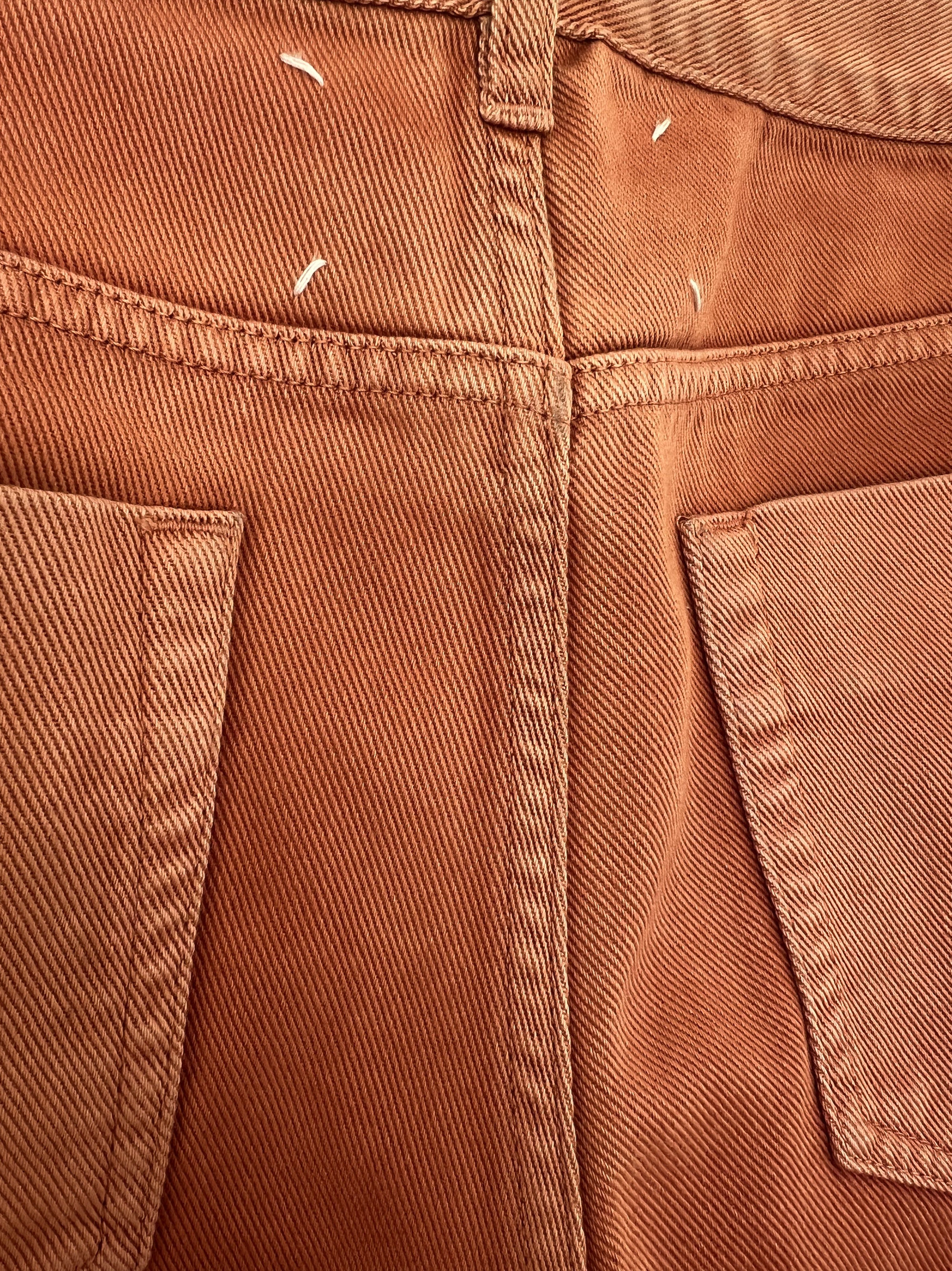 Maison Margiela Margiela FW13 Orange Gradient Denim Jeans Size 46 Thom Yorke Size US 30 / EU 46 - 4 Thumbnail