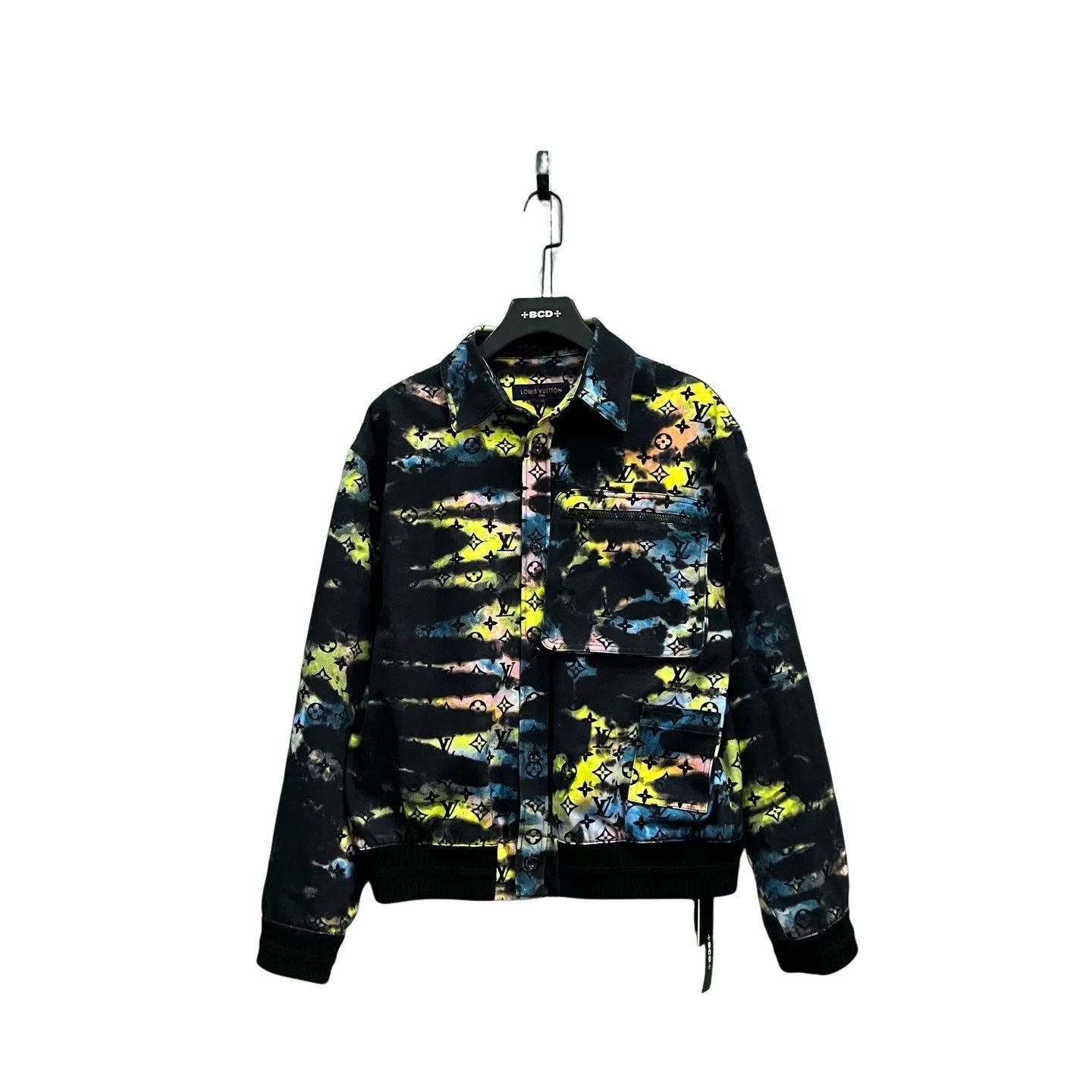 Louis Vuitton Louis Vuitton Monogram Tie-Dye Denim Jacket Size M Size US M / EU 48-50 / 2 - 1 Thumbnail