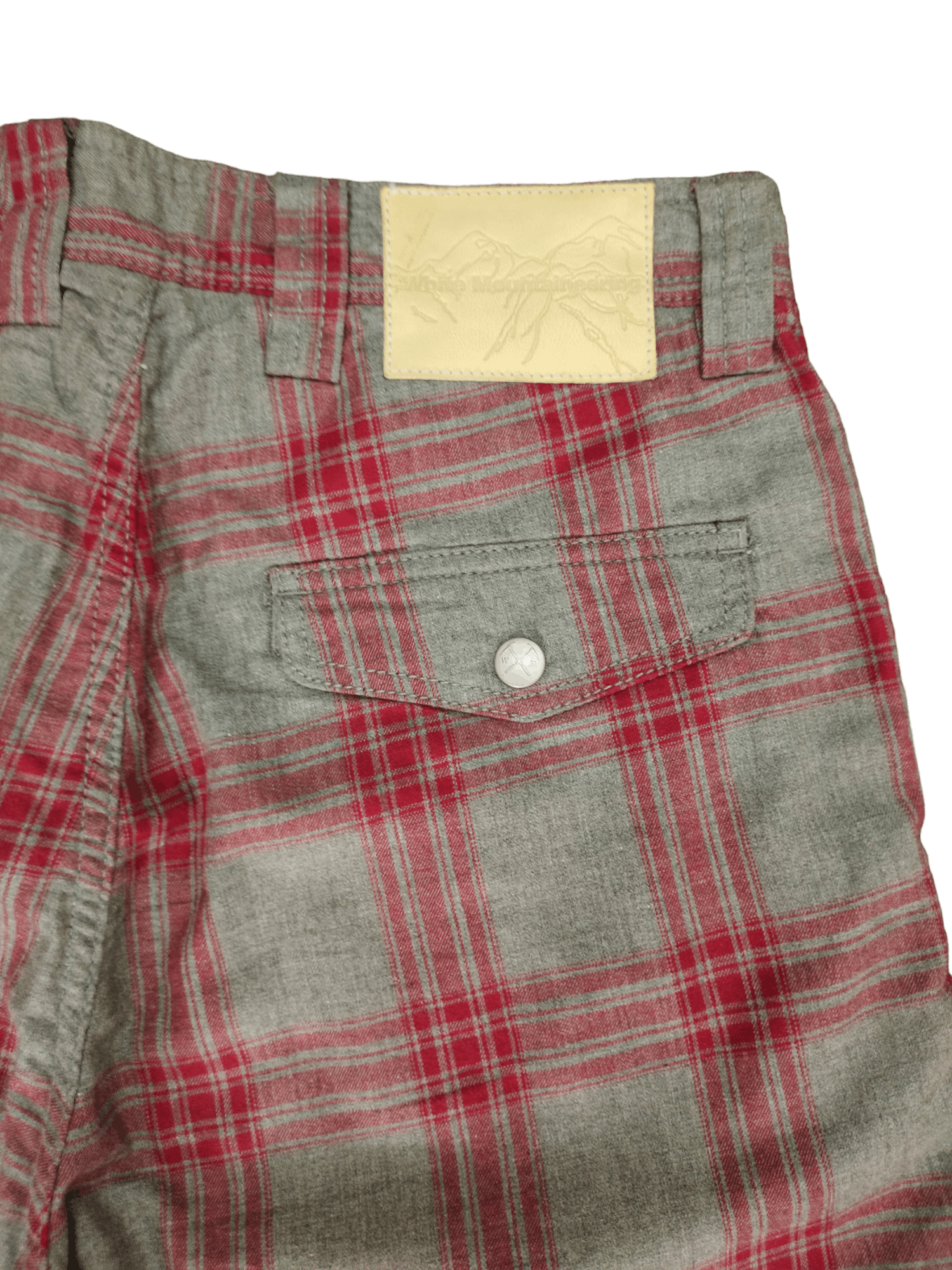 White Mountaineering White Mountaineering Japan Checkered Plaid Short Pants Size US 31 - 11 Thumbnail