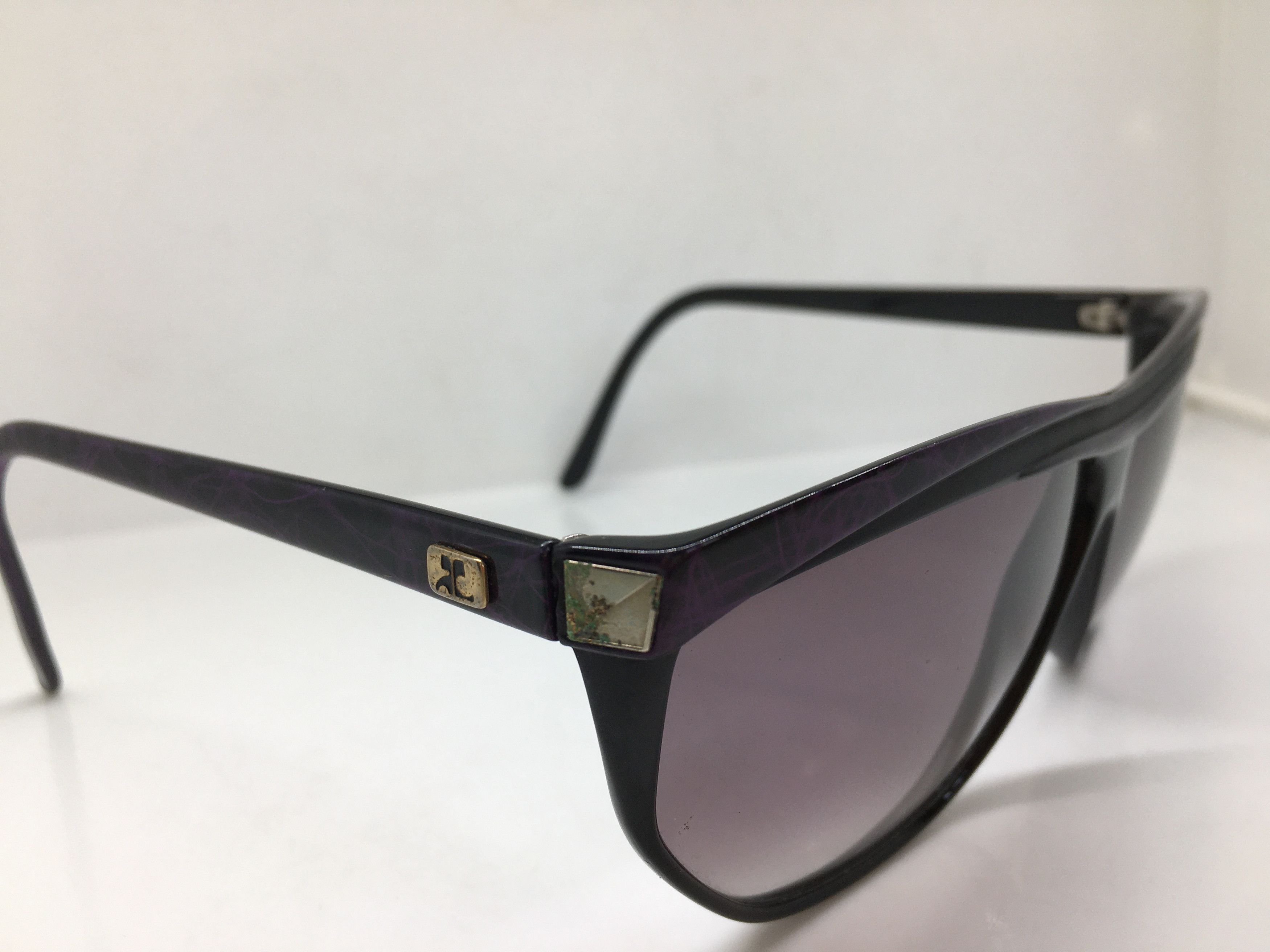 Courreges Vintage 70s Courreges Woman Oversize Sunglasses Size ONE SIZE - 1 Thumbnail