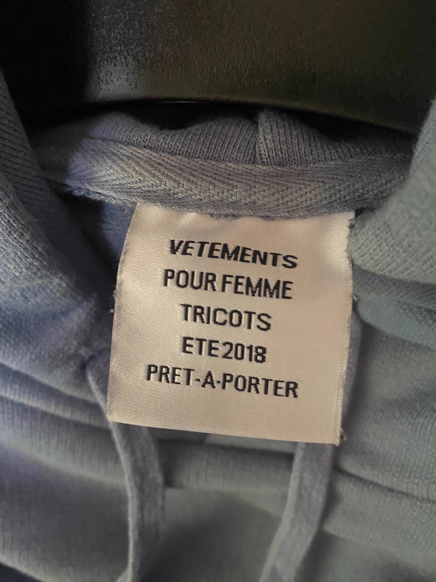 Vetements Vetements Blue Unicorn Tee Size US XS / EU 42 / 0 - 7 Thumbnail
