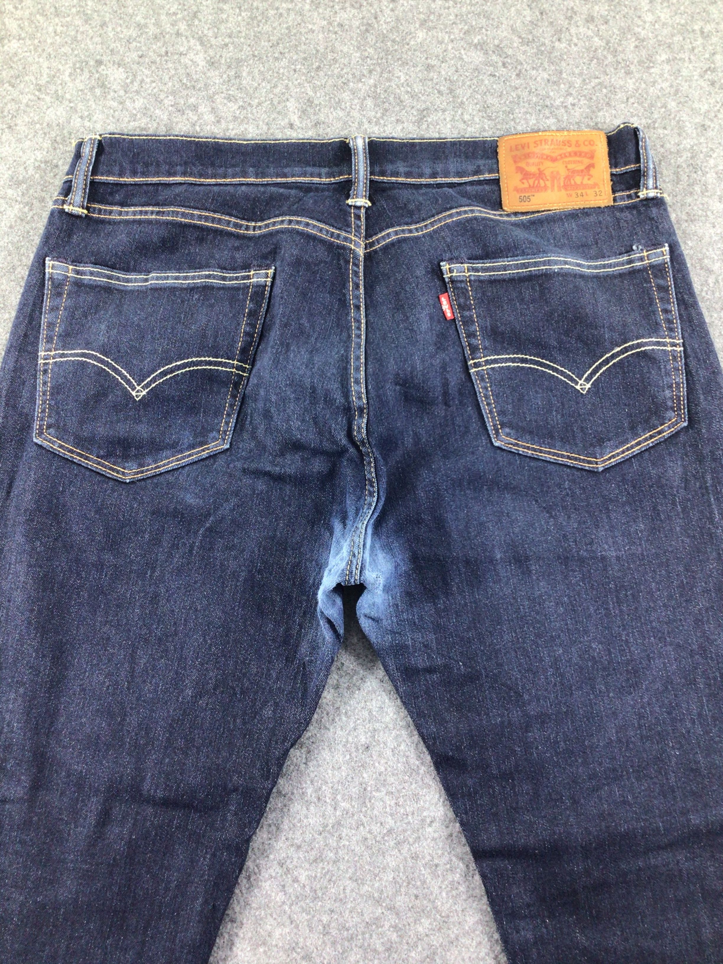 Levi's × Vintage Levis 505 Jeans-JM084 Size US 36 / EU 52 - 3 Thumbnail
