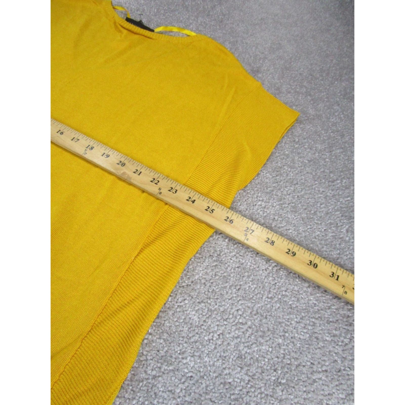 Vintage Lane Bryant Shirt Womens 22 Yellow Knit Camisole NEW Size 3XL / US 20-22 - 5 Thumbnail