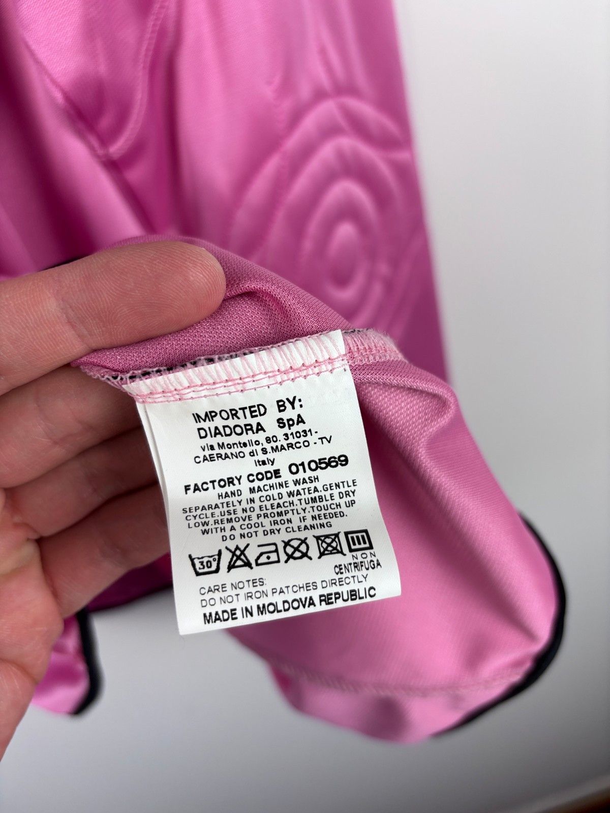 Diadora Diadora Goalkeeper Football Jersey Soccer Shirt Pink Size L Size US L / EU 52-54 / 3 - 8 Thumbnail