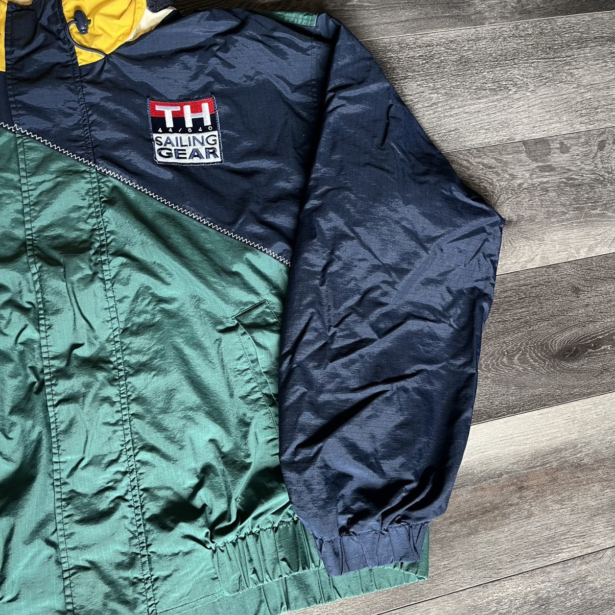 Tommy Hilfiger Vintage 1990s Tommy Hilfiger Sailing Gear Windbreaker Jacket Size US XXL / EU 58 / 5 - 4 Thumbnail