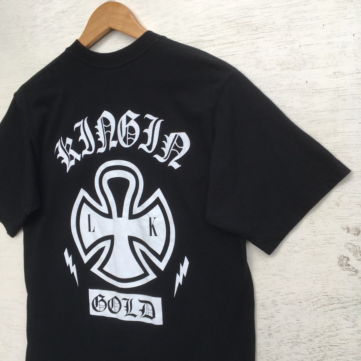 Designer × Last Kings FINAL DROP ‼️ Last Kings T-shirt M Black Size US M / EU 48-50 / 2 - 23 Thumbnail