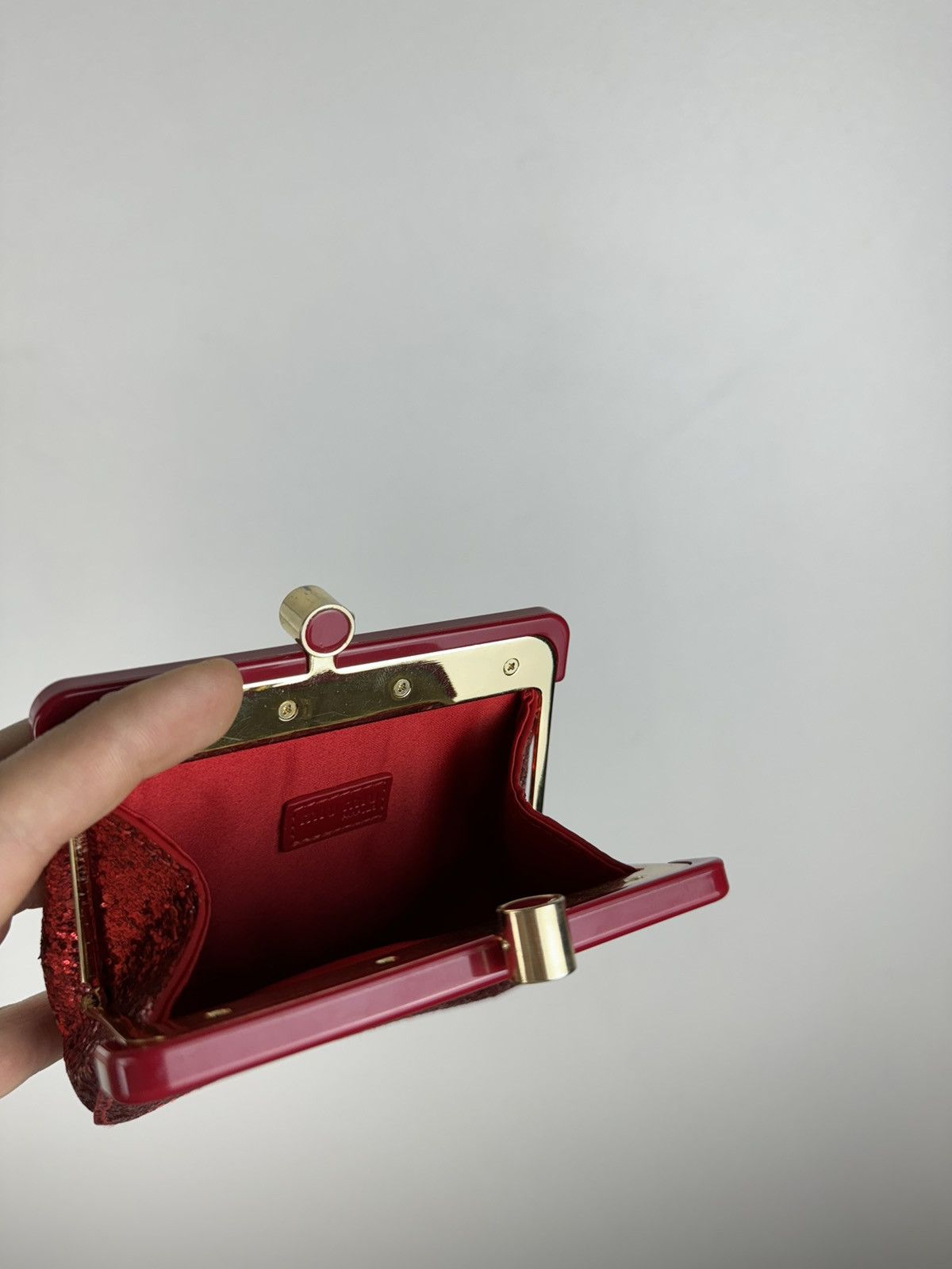 Miu Miu Leather wallet Miu Miu y2k original streetwear luxury Size ONE SIZE - 2 Thumbnail