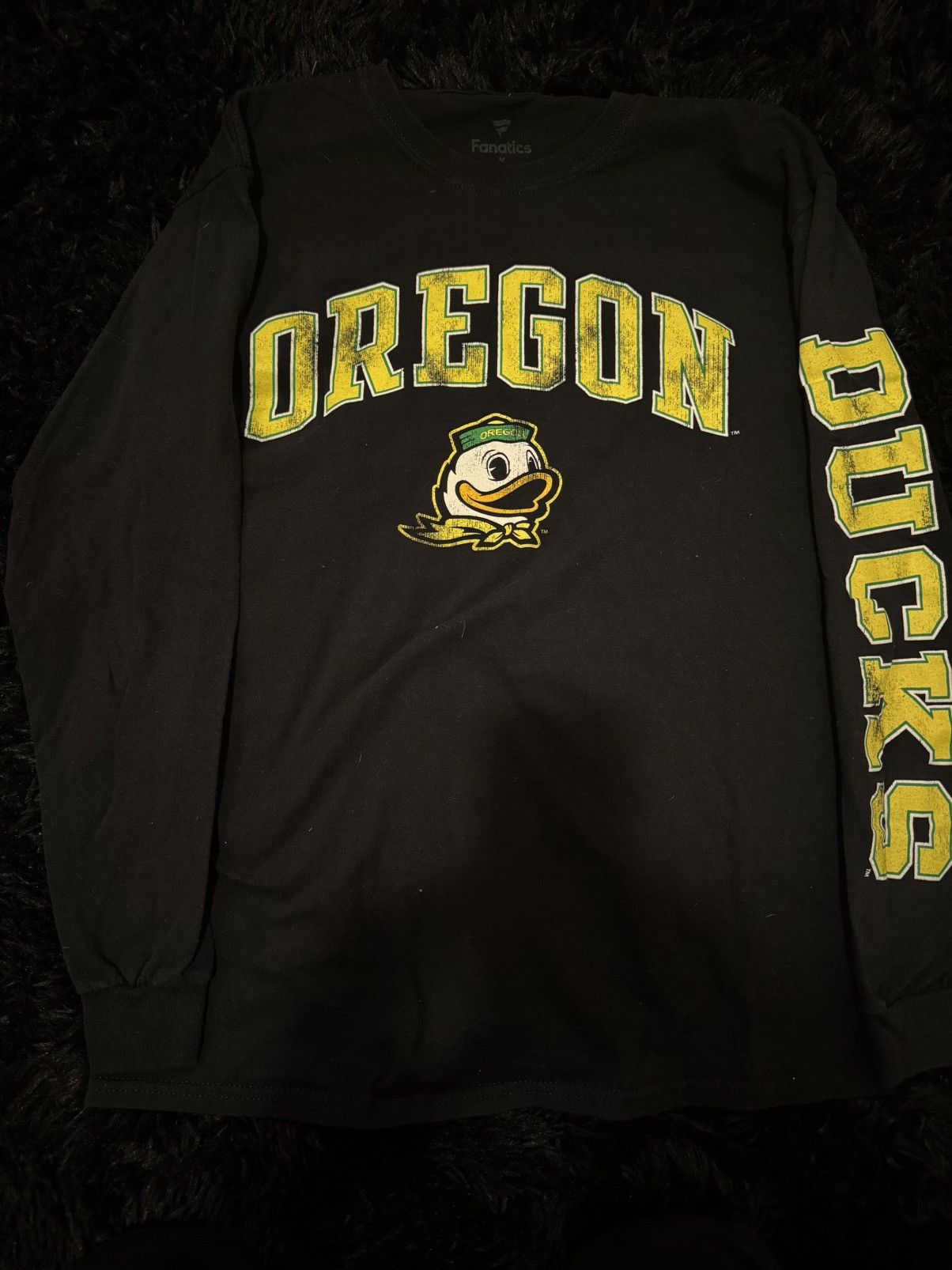 Vintage Long Sleeve Oregon Ducks Tee Size US M / EU 48-50 / 2 - 1 Thumbnail