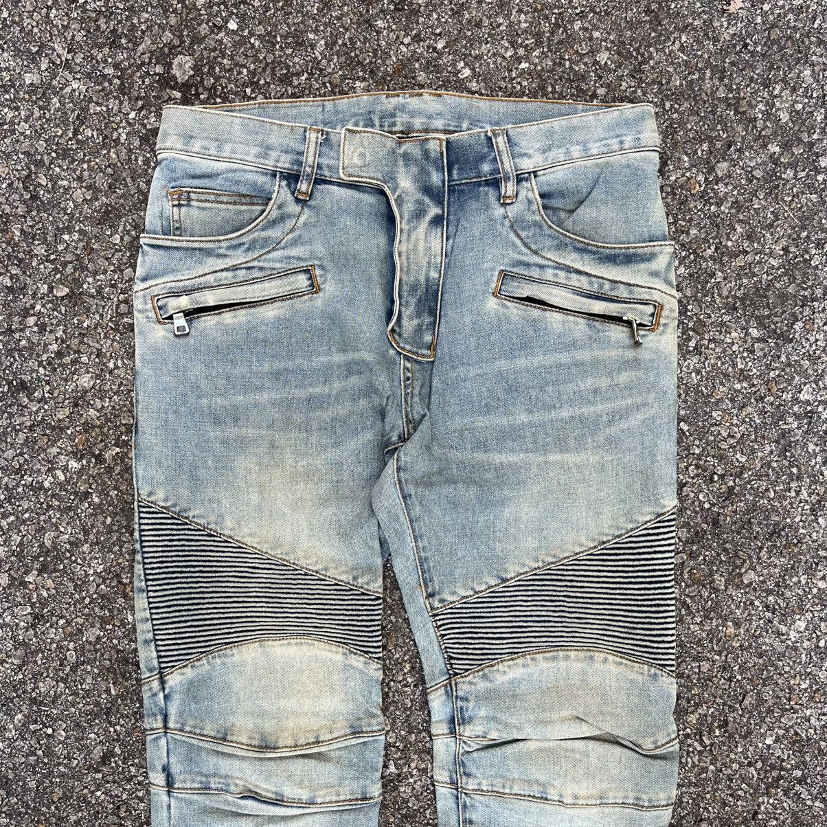 Balmain Balmain Biker Jeans Size US 30 / EU 46 - 3 Thumbnail