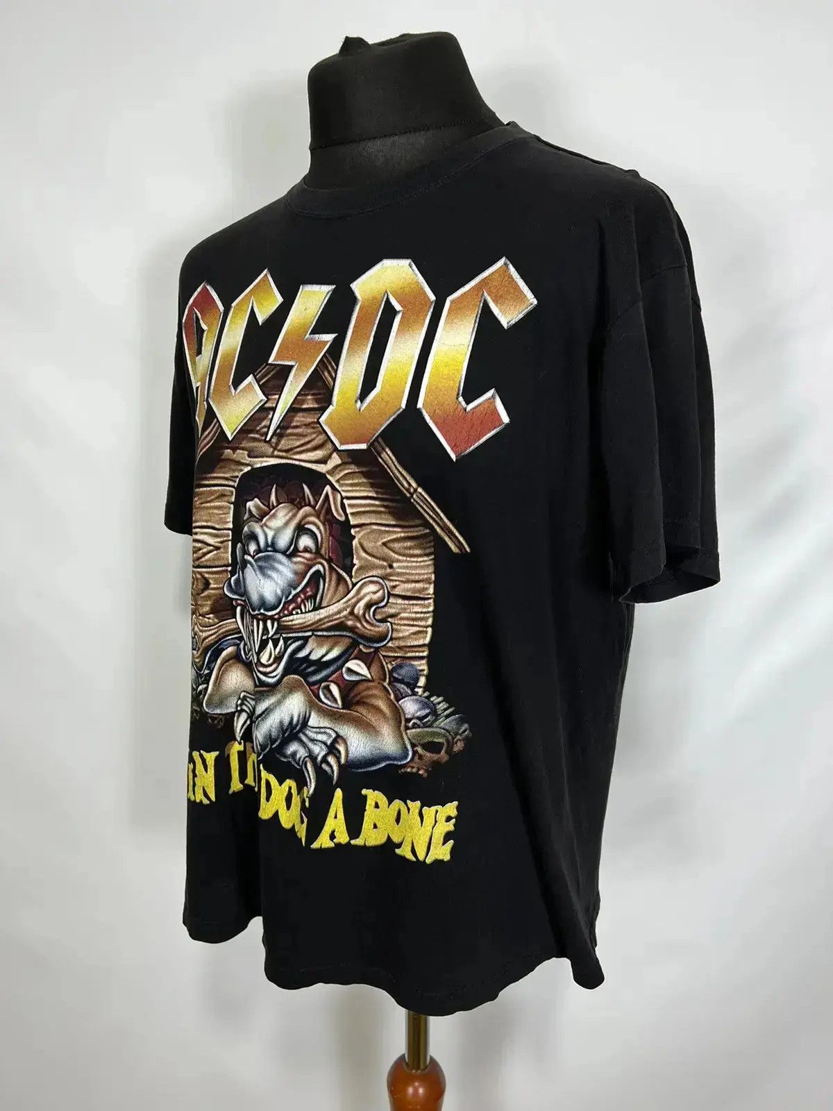 AC/DC × Band Tees Vintage AC/DC merchendise rock t shirt Size US M / EU 48-50 / 2 - 3 Thumbnail