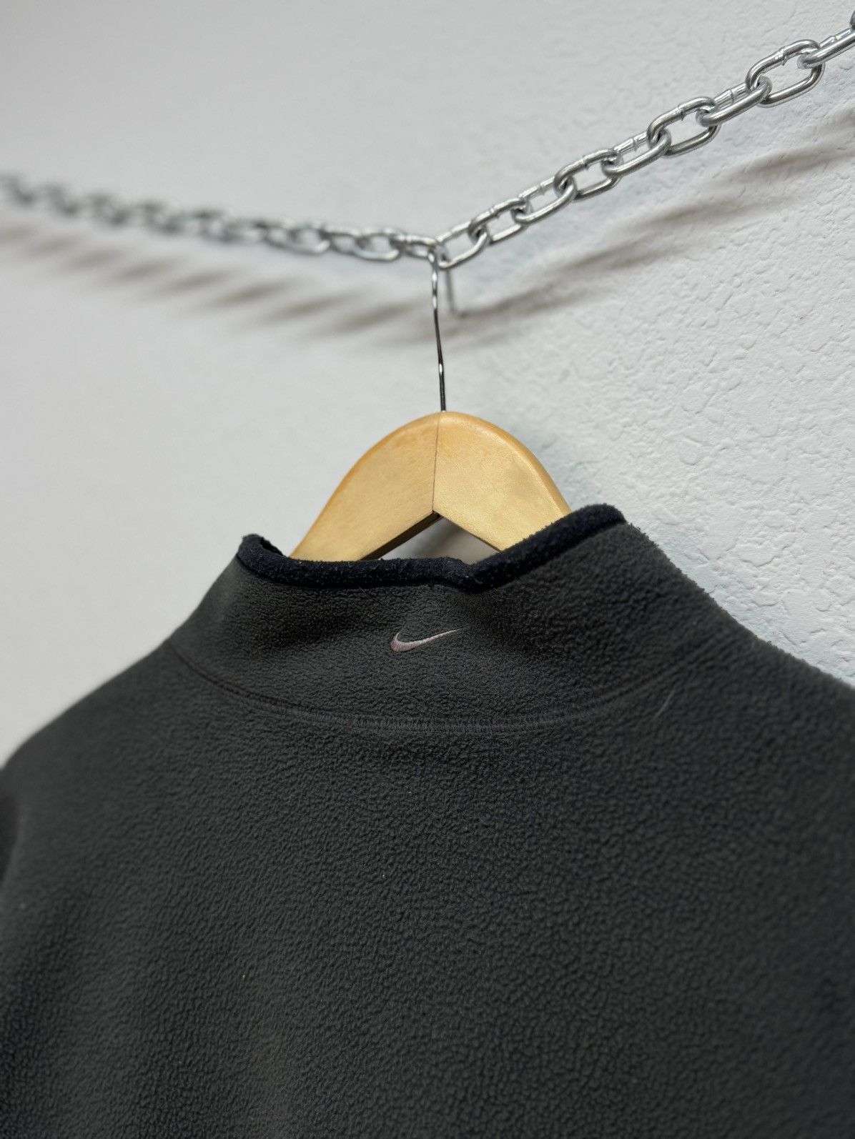 Nike Vintage 90s Nike 1/4 Zip Fleece Pullover Sweater Size US L / EU 52-54 / 3 - 13 Thumbnail