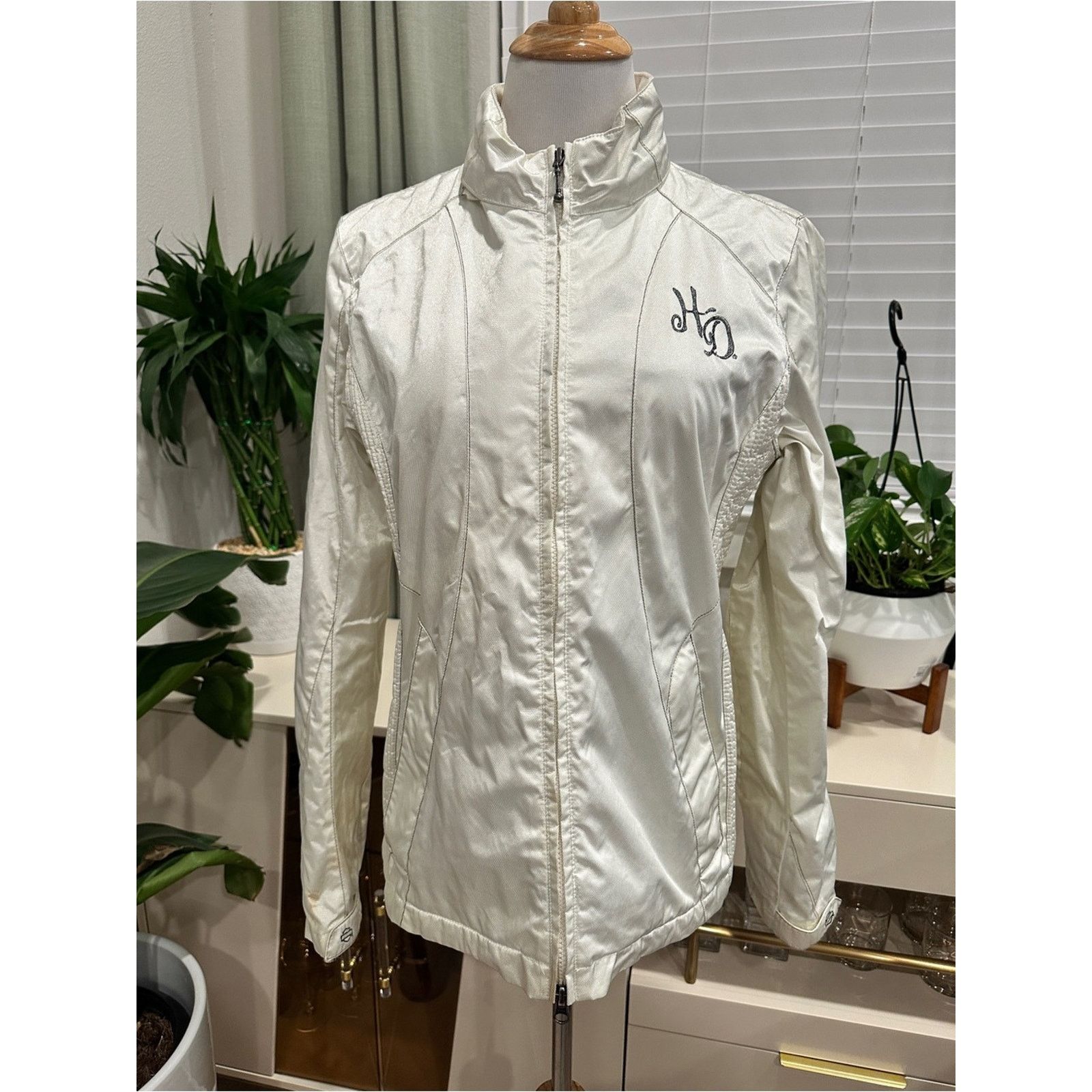 Harley Davidson Harley-Davidson Women's Riding Jacket w/ Removable Layers Size L / US 10 / IT 46 - 1 Thumbnail