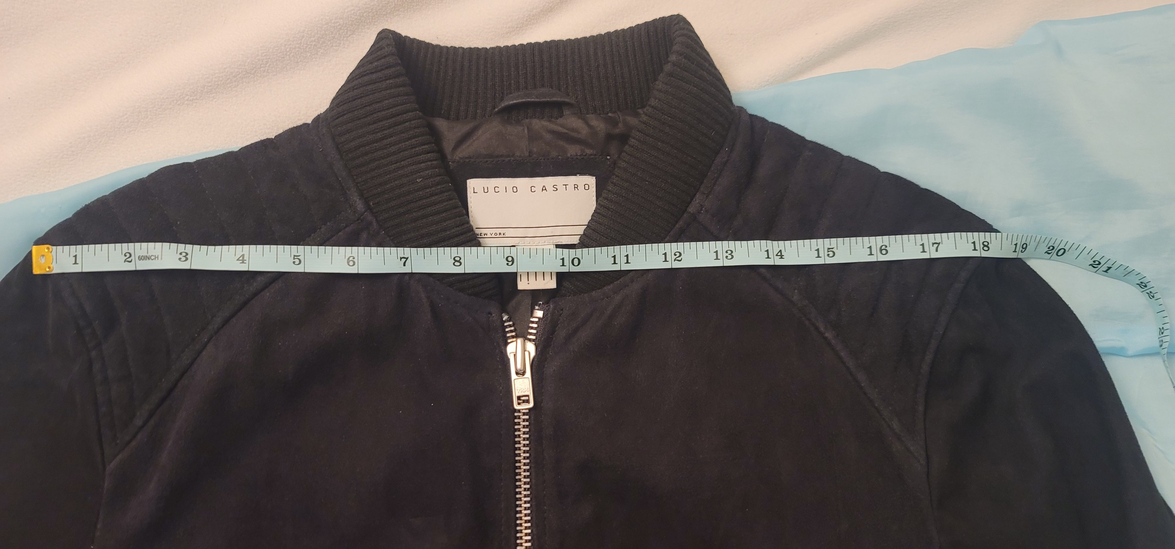 Other LUCIO CASTRO NEW YORK BLACK SUEDE BOMBER Size US M / EU 48-50 / 2 - 10 Thumbnail