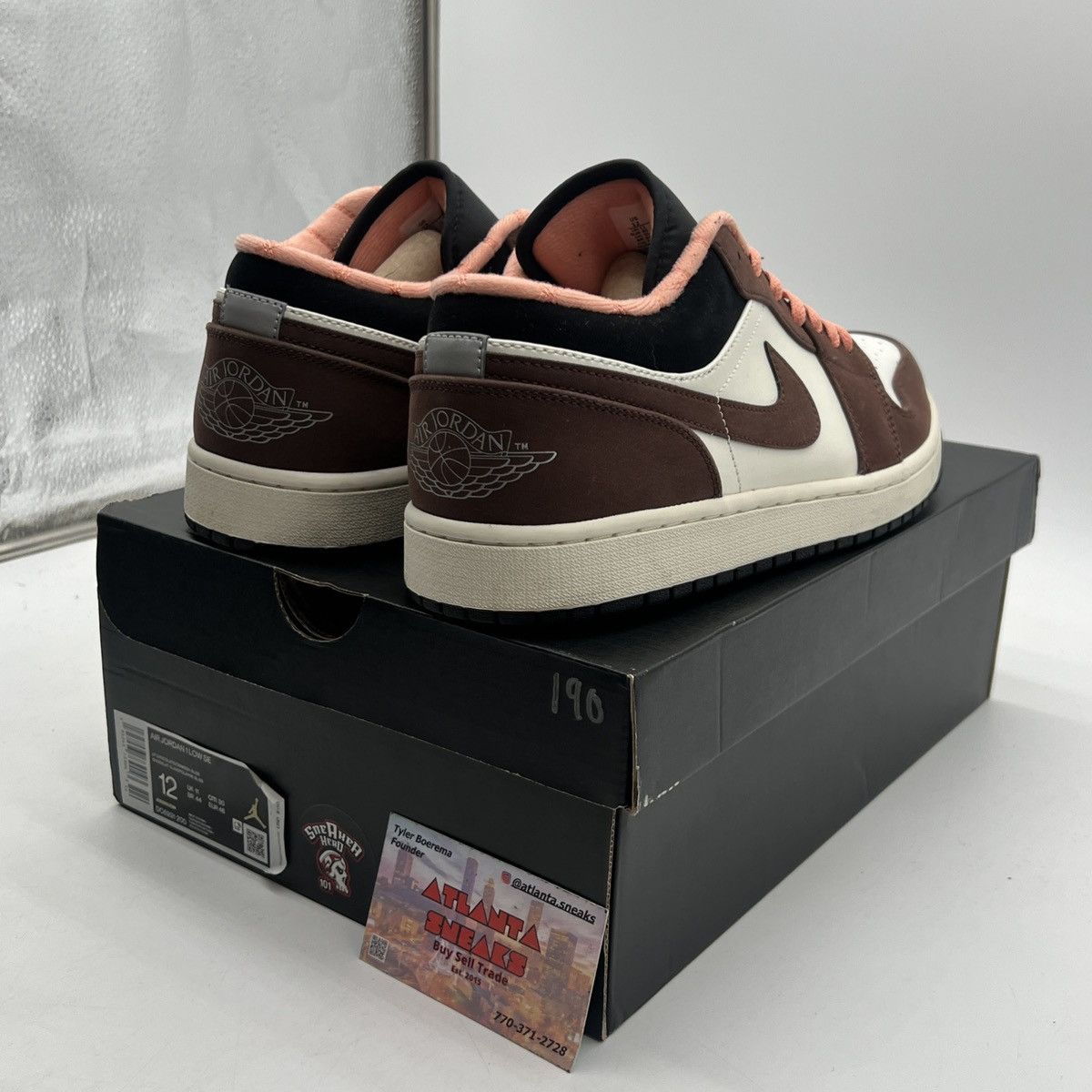 Nike Air Jordan 1 Low mocha Size US 12 / EU 45 - 5 Thumbnail