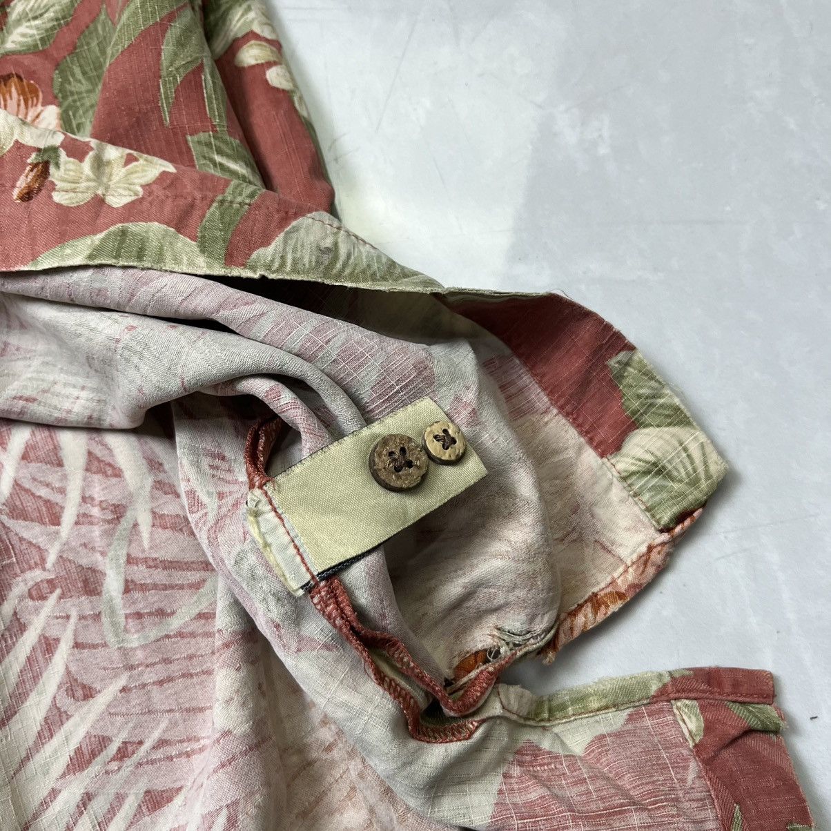 Japanese Brand Pusers Hawaiian silk shirt pattern Size US XXL / EU 58 / 5 - 8 Thumbnail