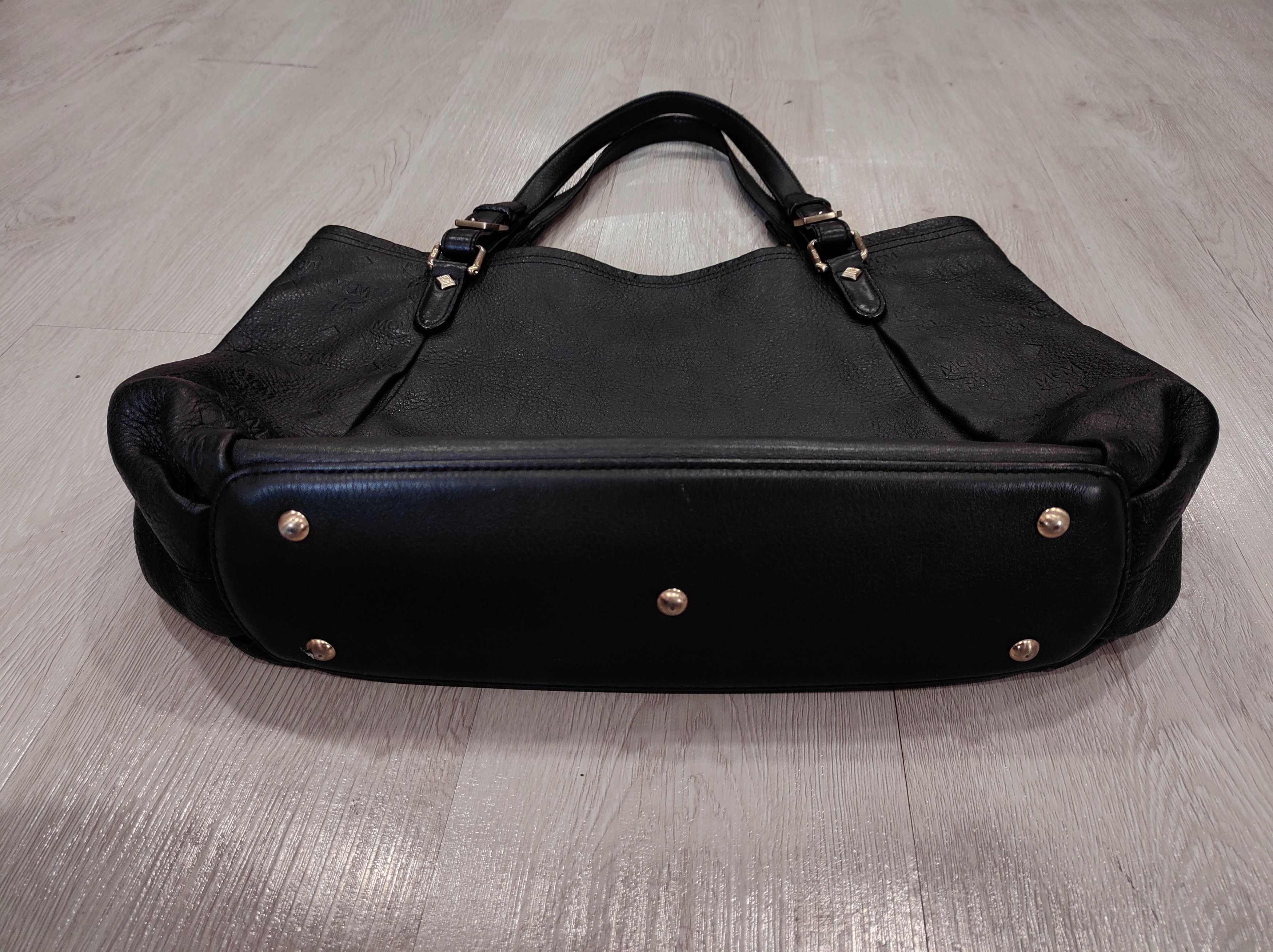 MCM Mcm Leather Satchel Visetos Tote Bag Size ONE SIZE - 11 Thumbnail