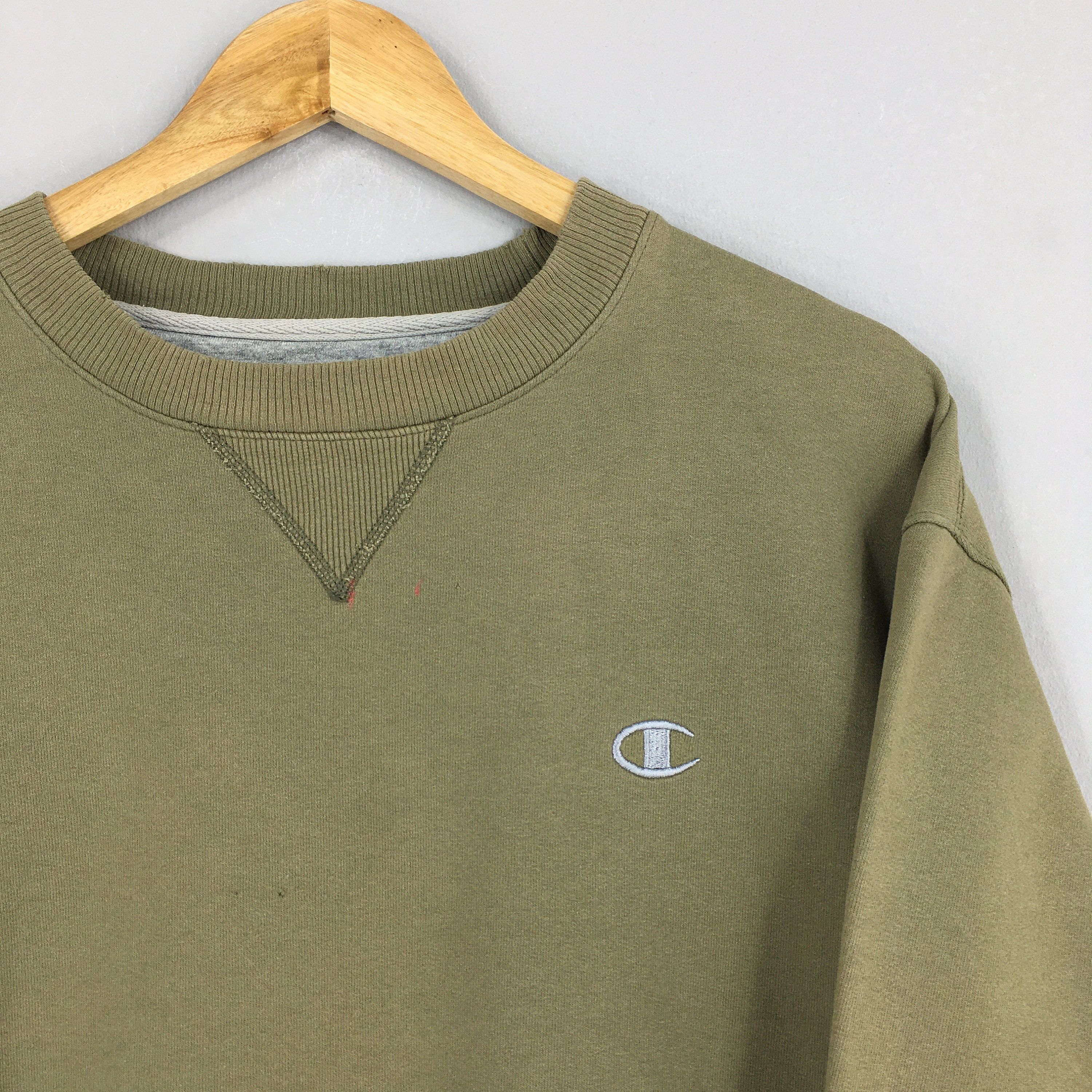 Champion × Vintage Vintage Champion Authentic Brown Sweatshirt Medium Size US M / EU 48-50 / 2 - 2 Thumbnail