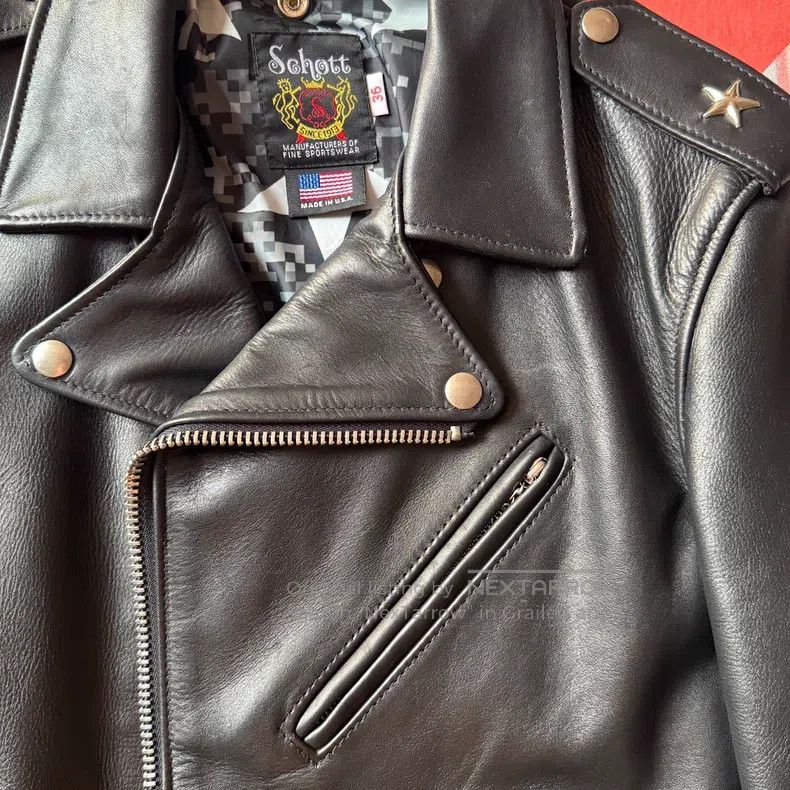 Schott Schott Co-branded punk leather jacket Size US S / EU 44-46 / 1 - 9 Thumbnail