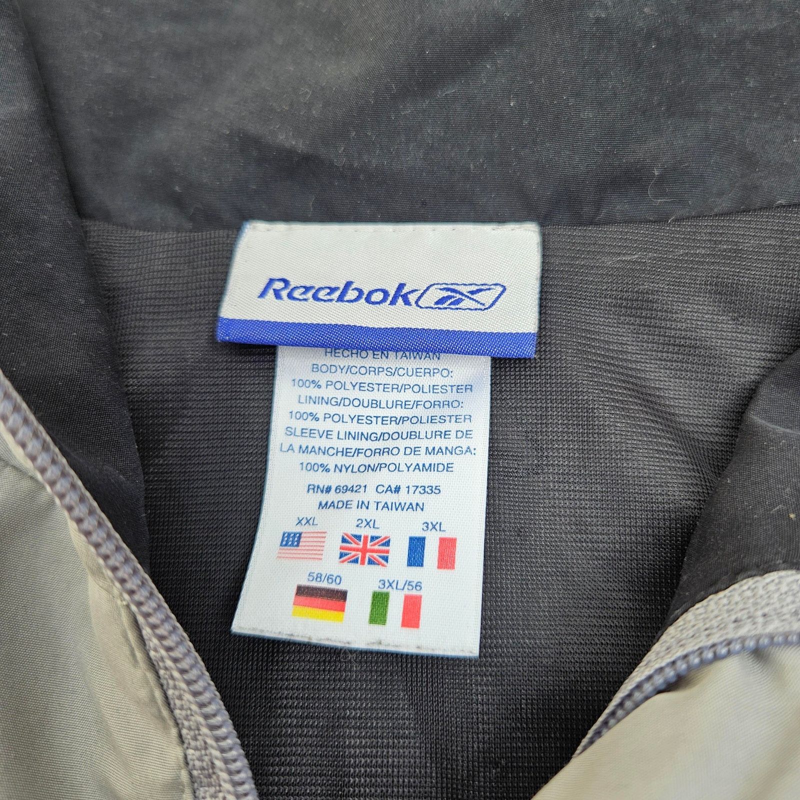 Reebok Vintage Reebok Jacket Windbreaker Size Men's XXL Size US XXL / EU 58 / 5 - 3 Thumbnail