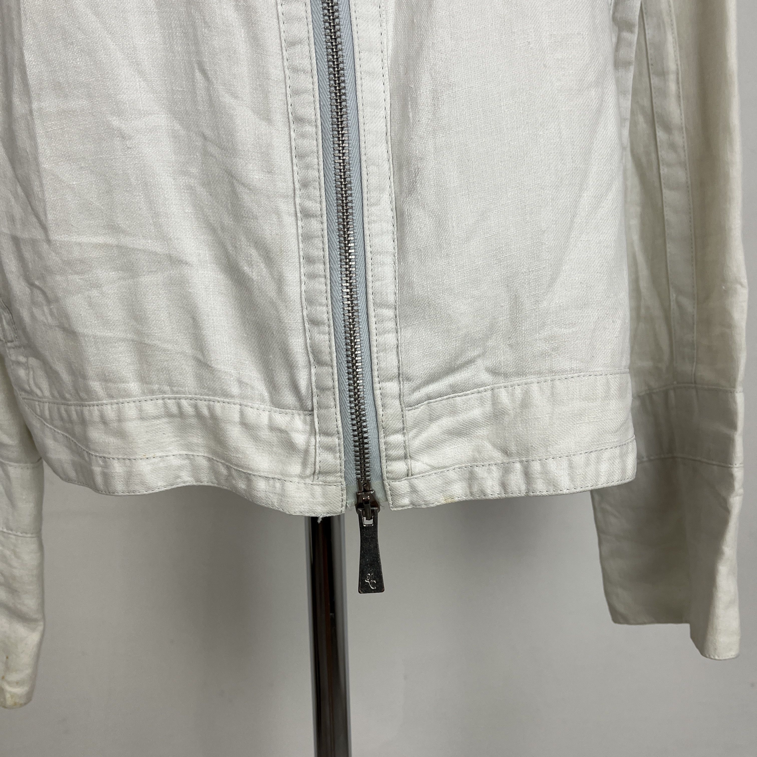 Versace Giacca Versace Jeans Couture Lino – XXL Size US XXL / EU 58 / 5 - 5 Thumbnail